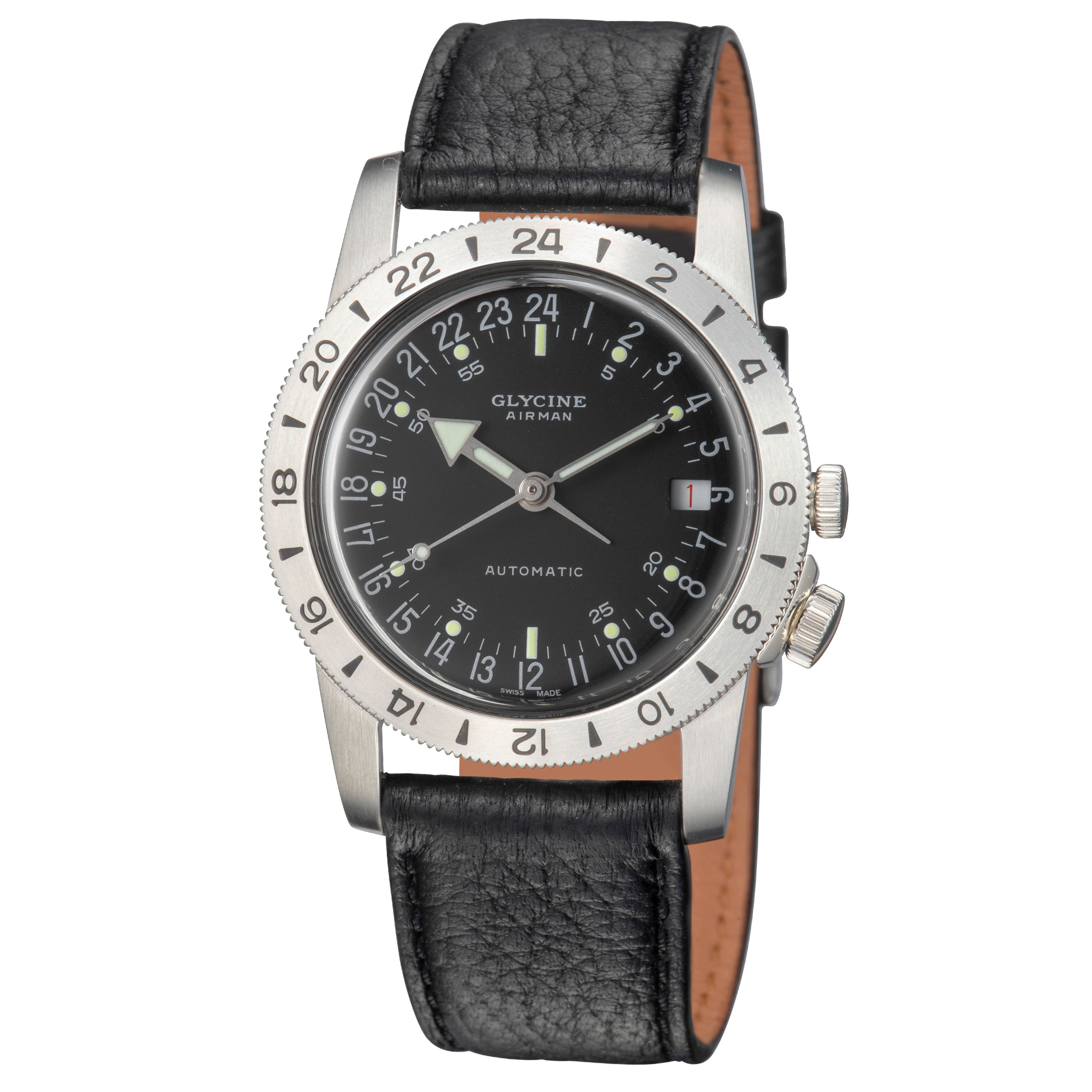 Glycine Men's Airman No. 1 Purist 36mm Automatic Watch GL0371