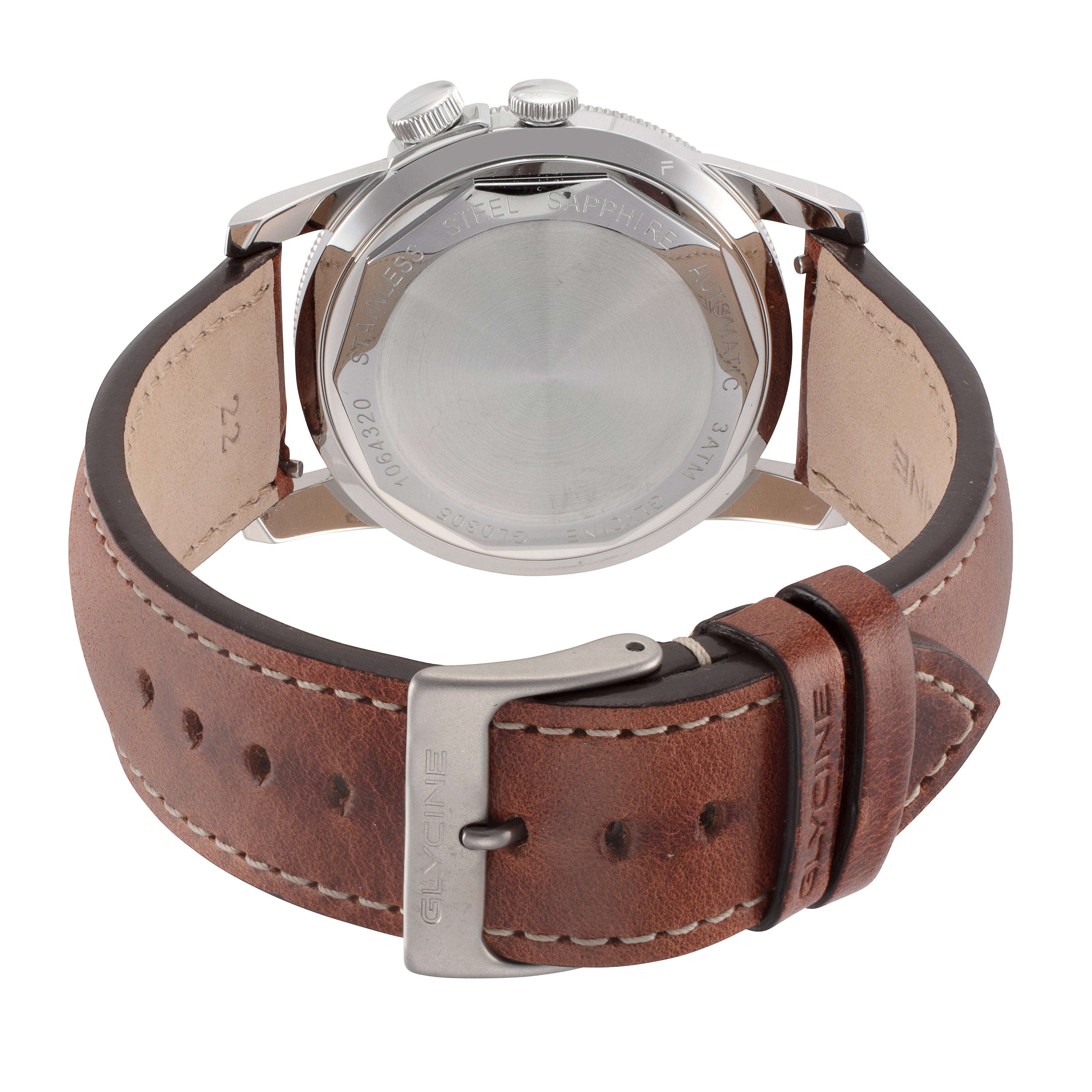 Glycine Men's Airman Vintage GMT 40mm Automatic Watch GL0306