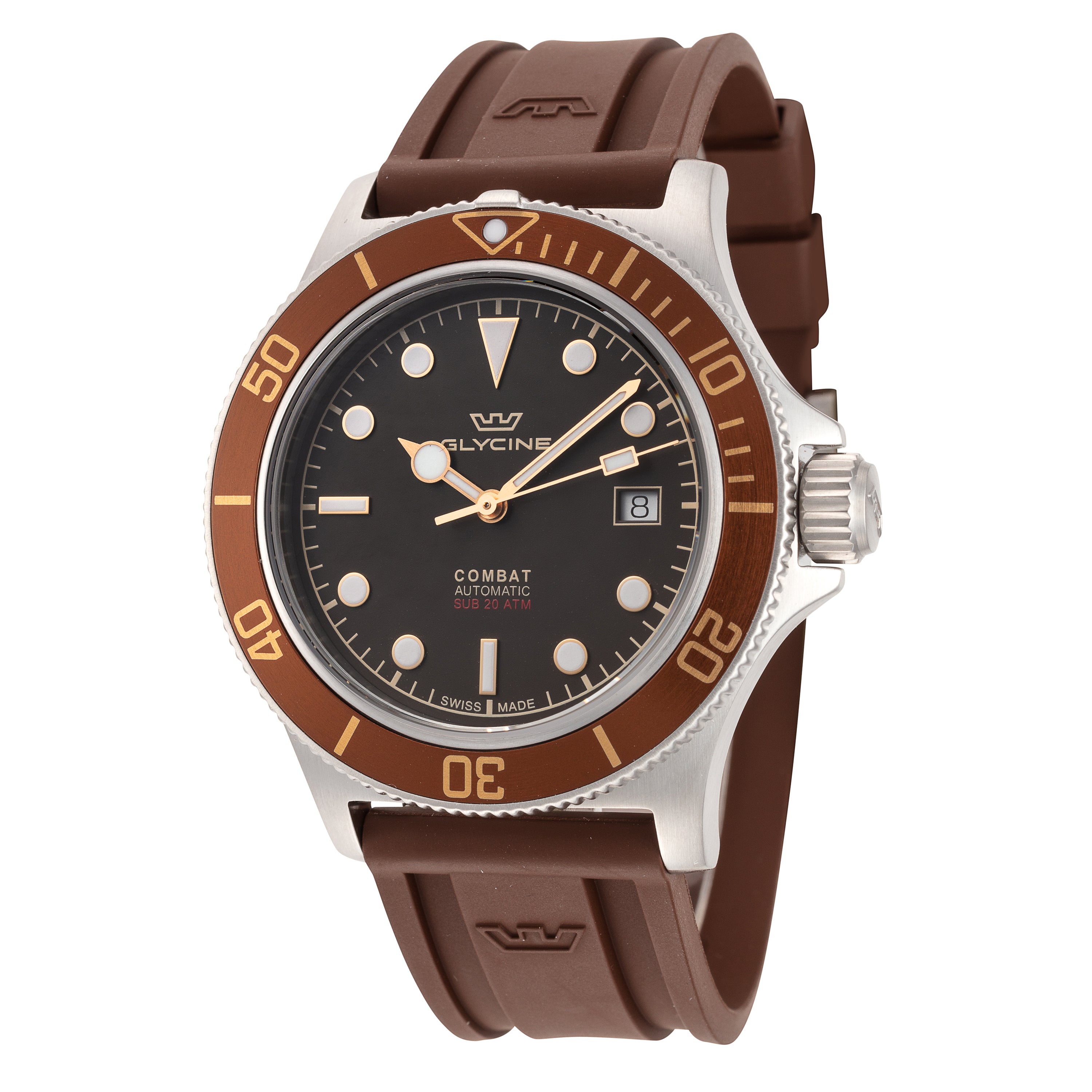 Glycine Men's Combat Sub 42mm Automatic Watch GL0328