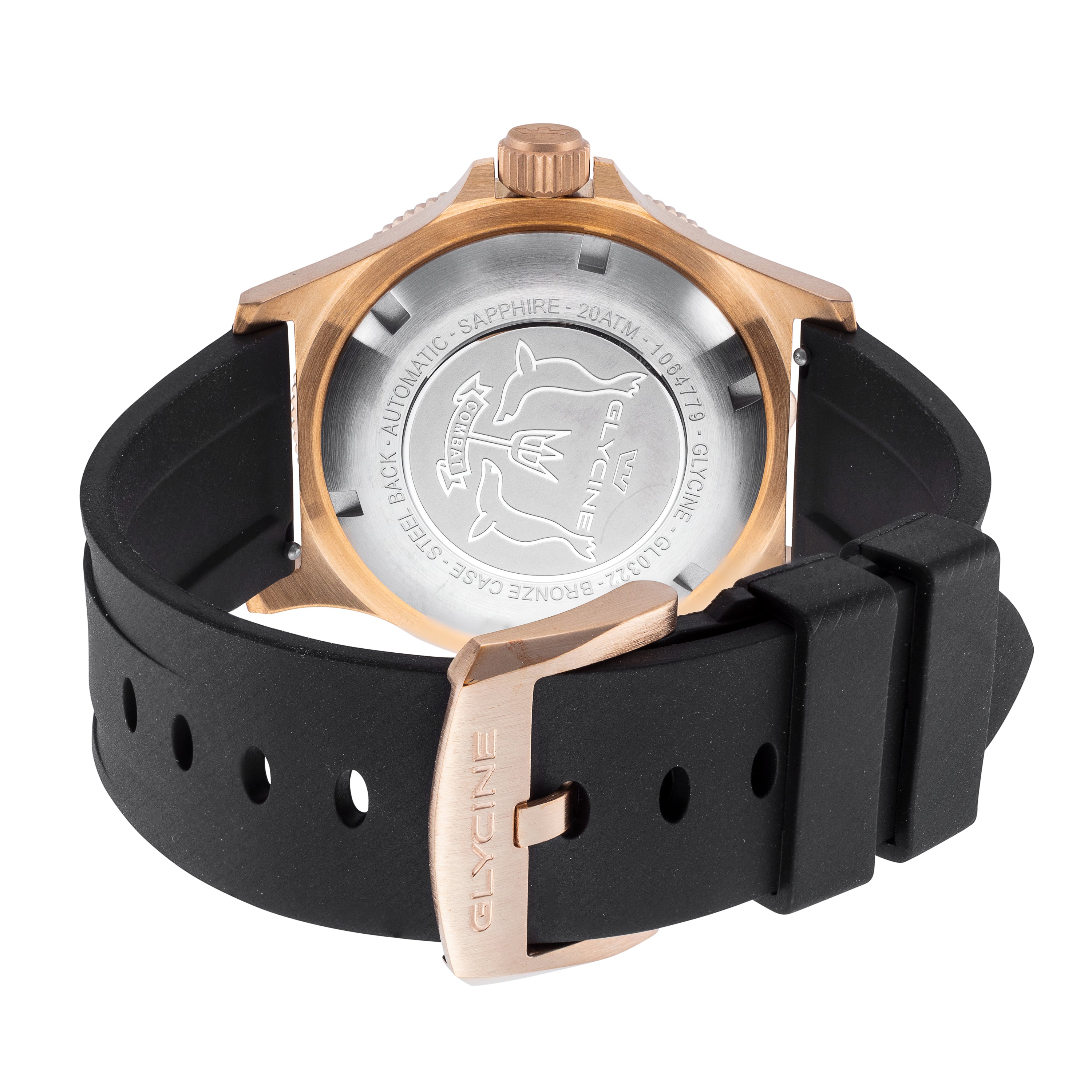 Glycine Men's Combat Sub Bronze 42mm Automatic Watch GL0322