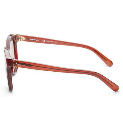 Ferragamo Women's 53 mm Crystal Brown Sunglasses SF833S-210-53