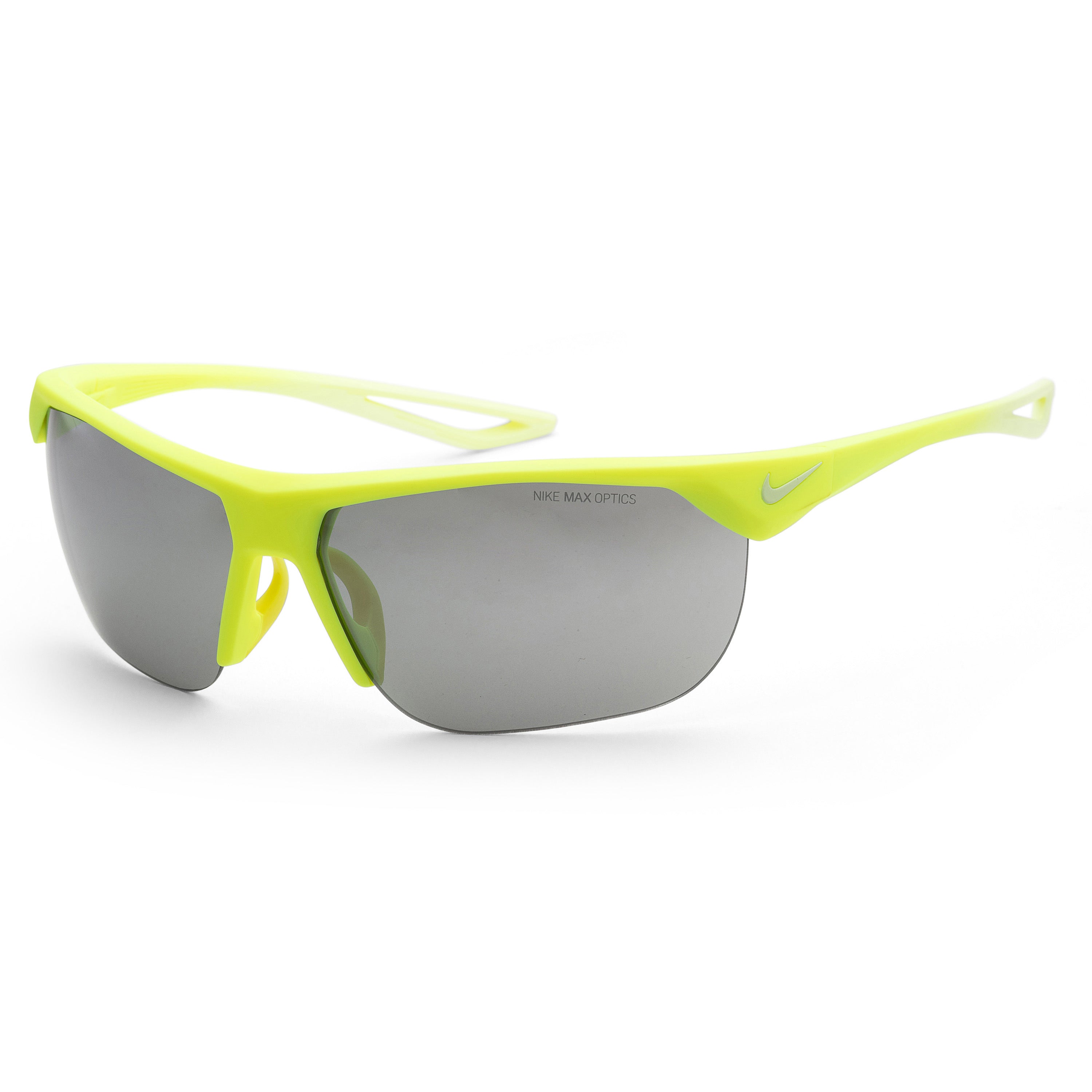 Nike Unisex Trainer 63mm Yellow Sunglasses EV1063-770