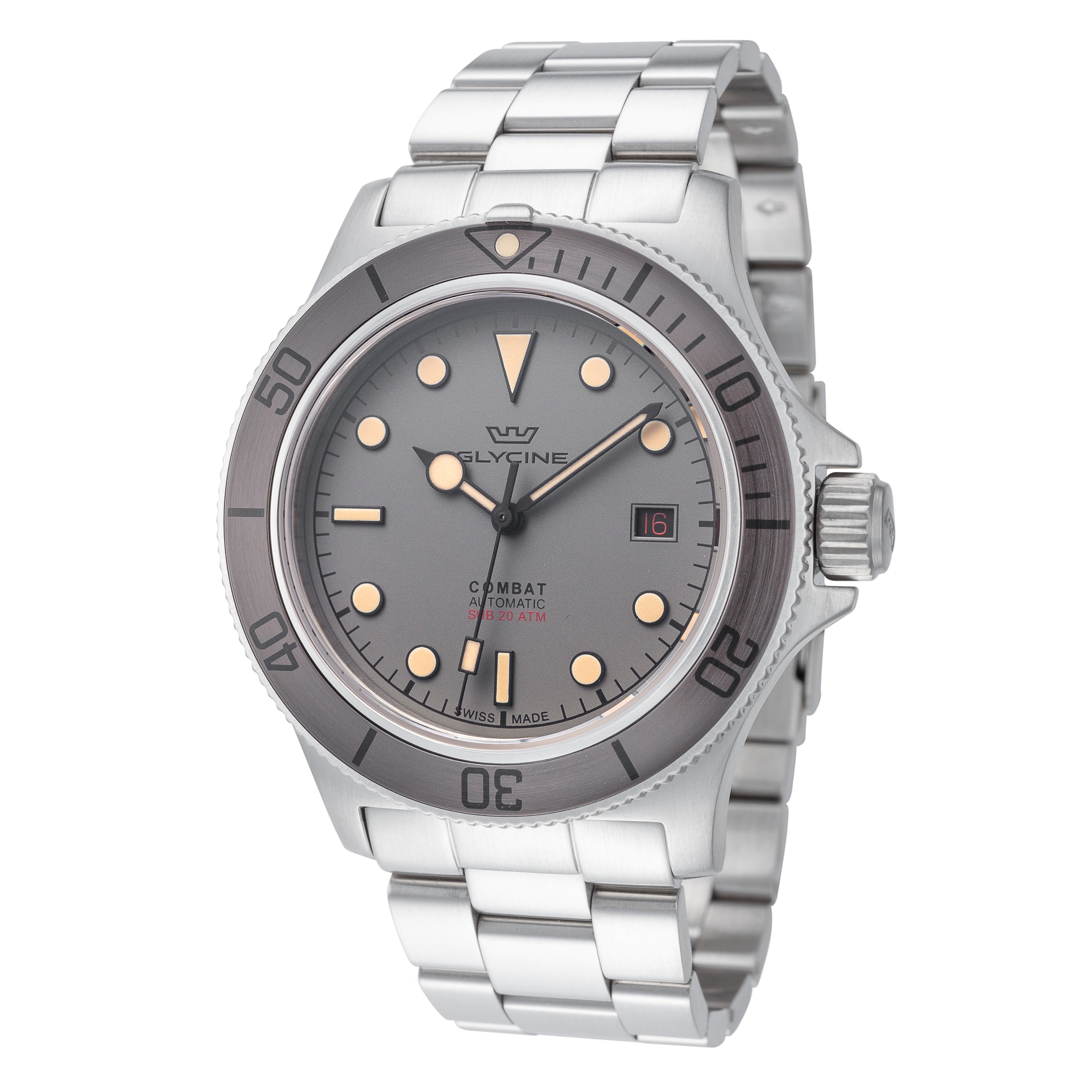 Glycine Men's Combat Sub 42mm Automatic Watch GL0419