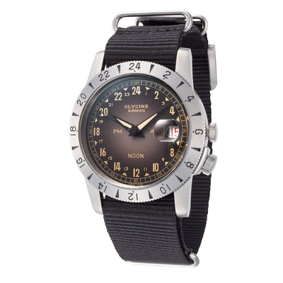 Glycine Men's Airman Vintage Noon Purist 40mm Automatic Watch GL0478