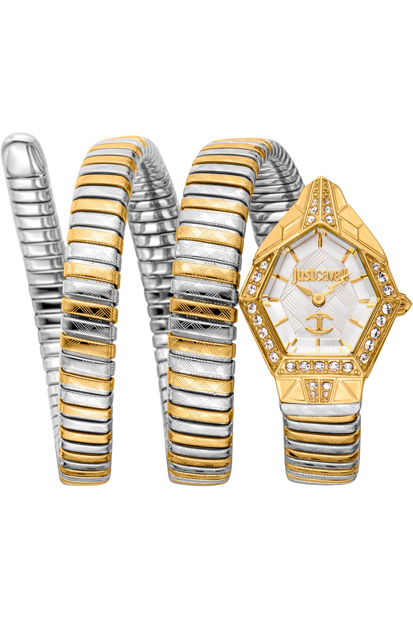 Just Cavalli Women's Signature Snake 23mm Quartz Watch JC1L304M0055