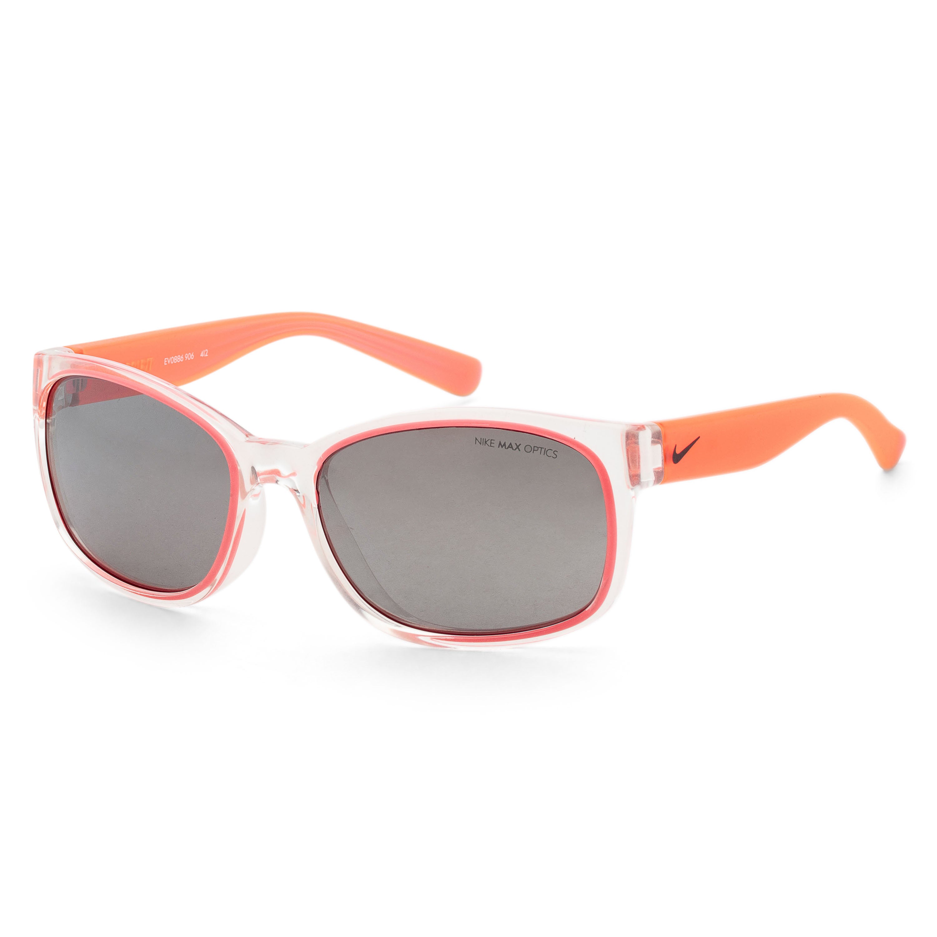 Nike Unisex Spirit for Kids 51mm Clear and Punch Sunglasses EV0886-906-51