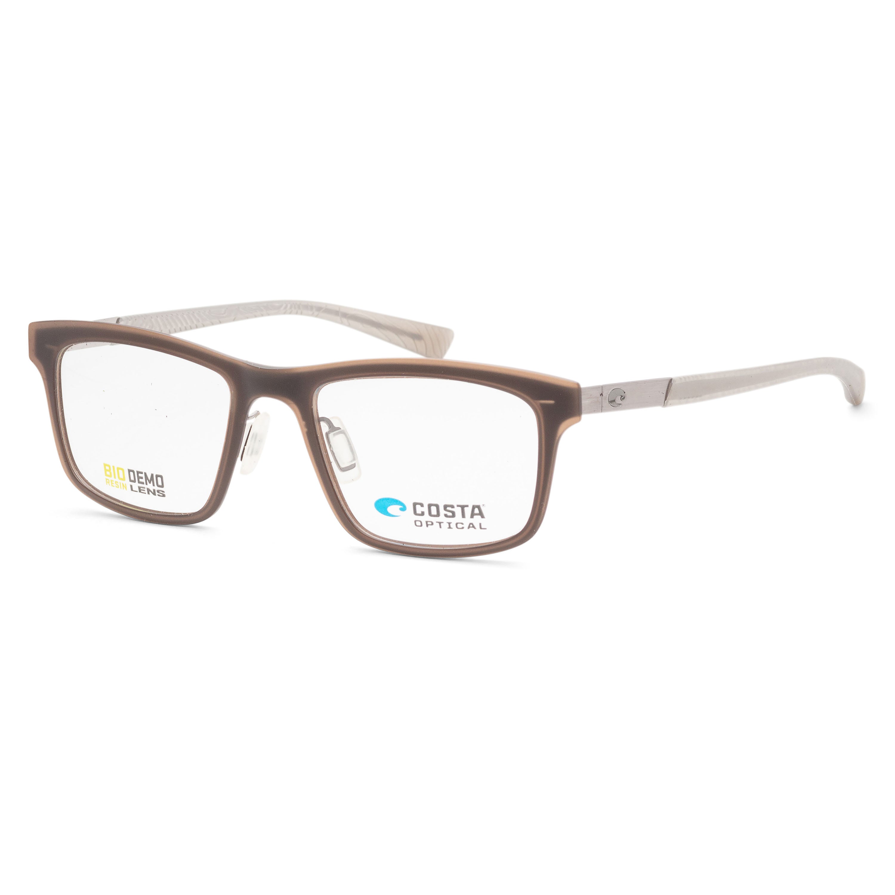 Costa del Mar Men's Pacific Rise 51mm Brown Polarized Eyeglasses 6S3010-301002-51