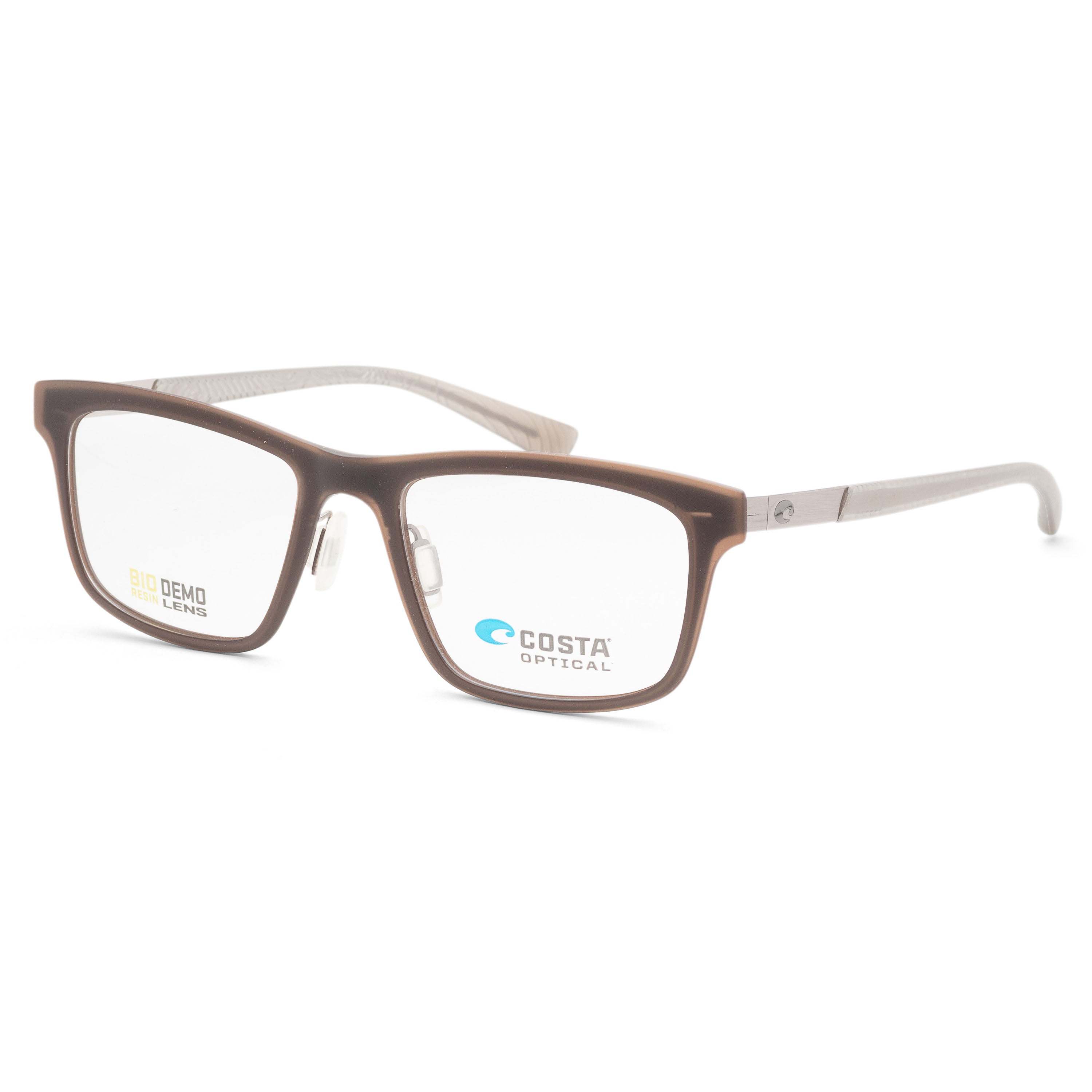Costa del Mar Men's Pacific Rise 53mm Brown Polarized Eyeglasses 6S3010-301002-53