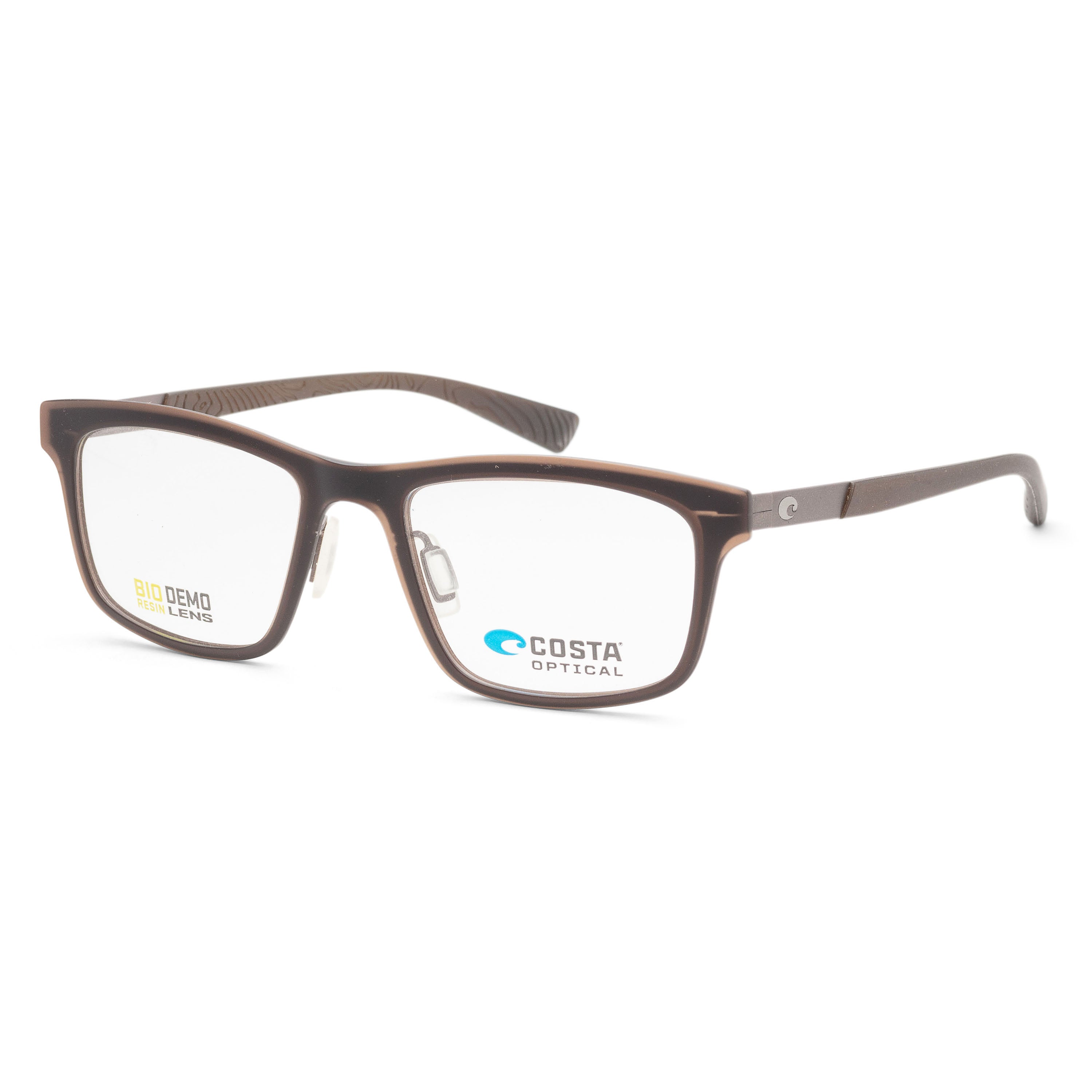 Costa del Mar Men's Pacific Rise 51mm Brown Polarized Eyeglasses 6S3010-301003-51