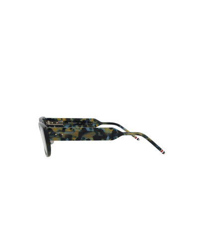 Thom Browne Unisex Novelty 53mm Navy Tortoise Eyeglasses TBX417-5303AF