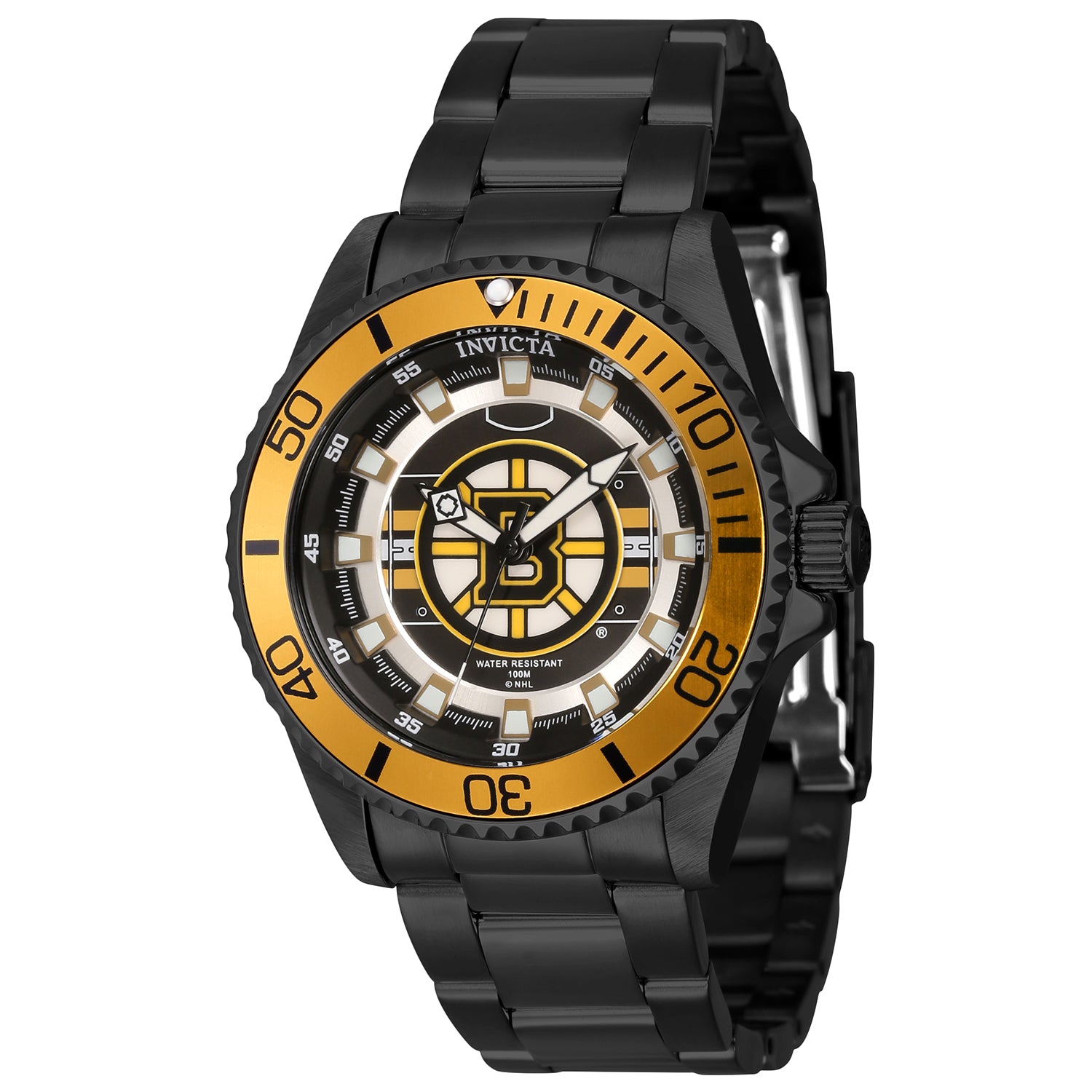 Invicta Women's NHL Boston Bruins 38mm Quartz Watch IN-42207
