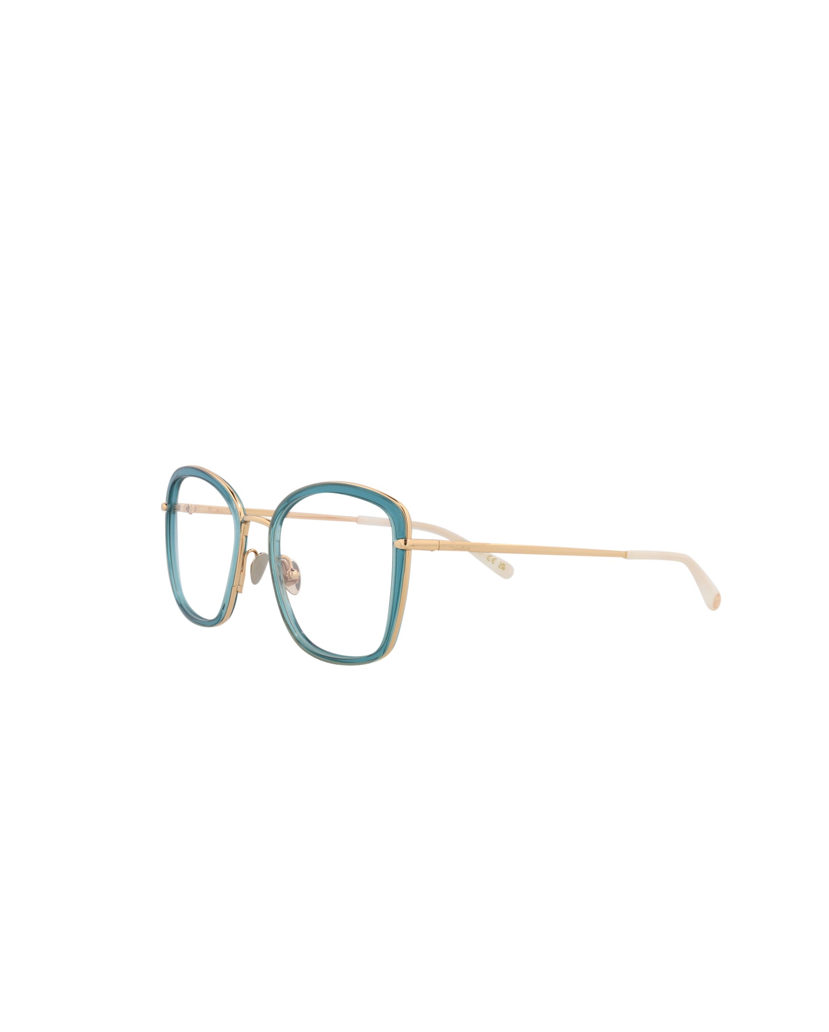 Pomellato Women's 53 mm Blue Gold Eyeglasses PM0085O-30008668-001