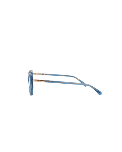 Pomellato Women's 53 mm Light Blue Eyeglasses PM0112O-30012019-004