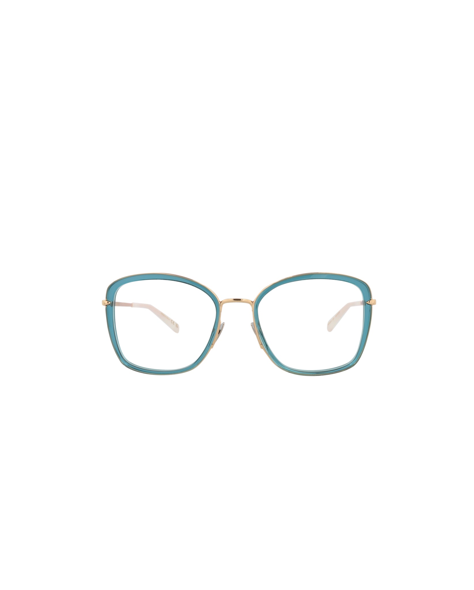 Pomellato Women's 53 mm Blue Gold Eyeglasses PM0085O-30008668-001