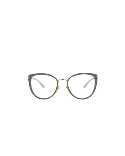 Pomellato Women's 51 mm Grey Gold Eyeglasses PM0083O-30008665-004