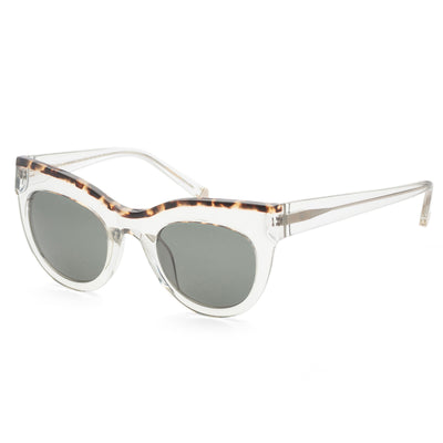 Kate Young Women's 50mm Crystal  Sunglasses K520-CRY-50