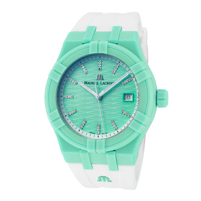 Maurice Lacroix Unisex Aikon #Tide 40mm Quartz Watch AI2008-CCCC1-3A0-0