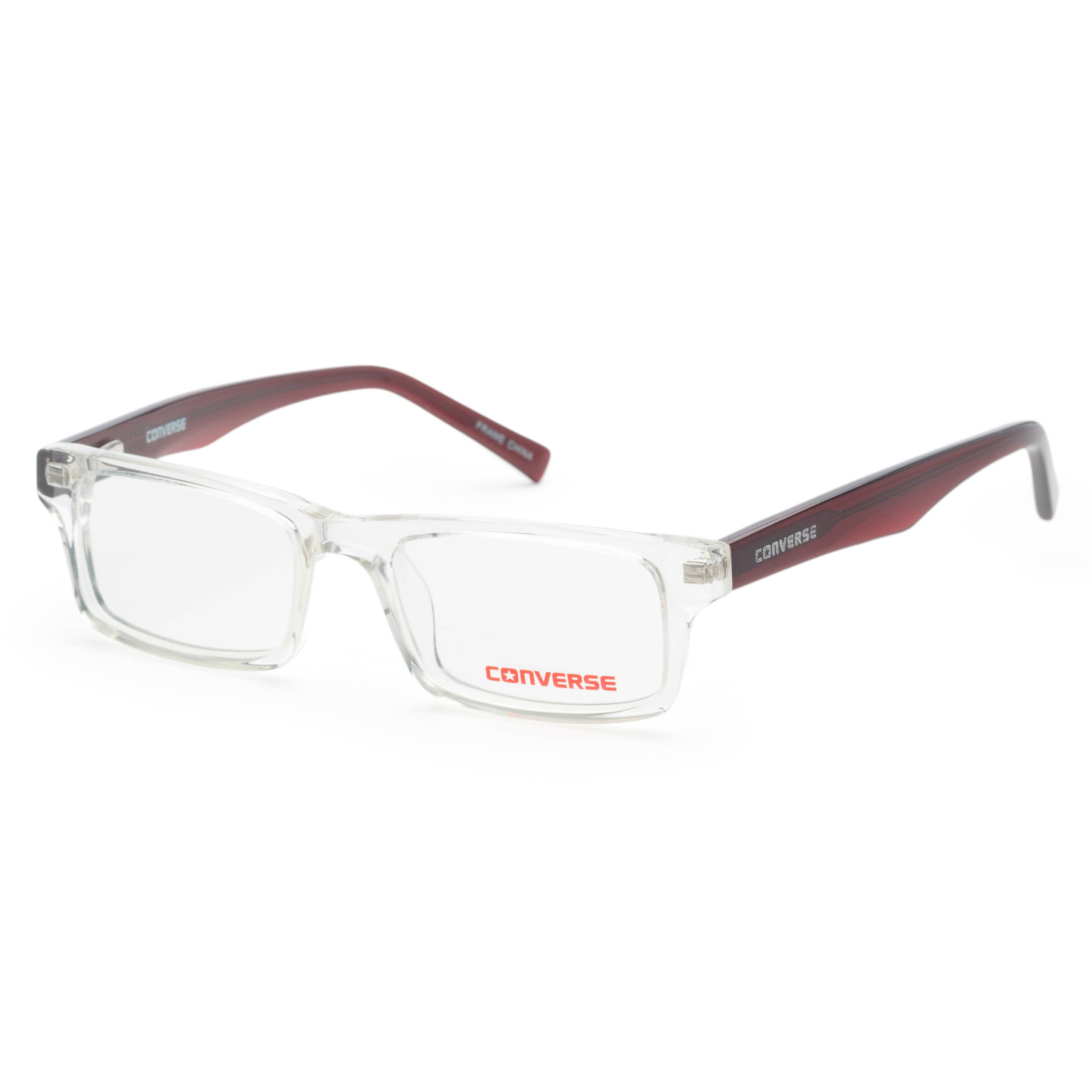 Converse Unisex 45mm Clear Eyeglasses CON-S115-K003