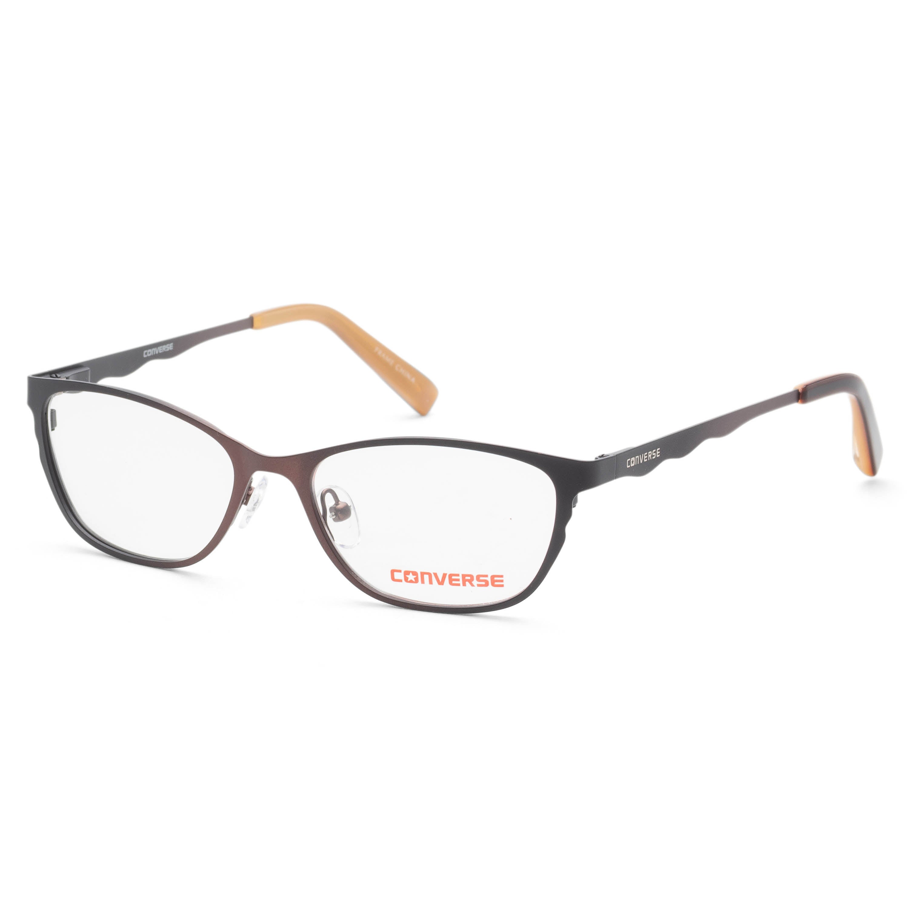 Converse Unisex 50mm Brown Eyeglasses CON-S252-K004