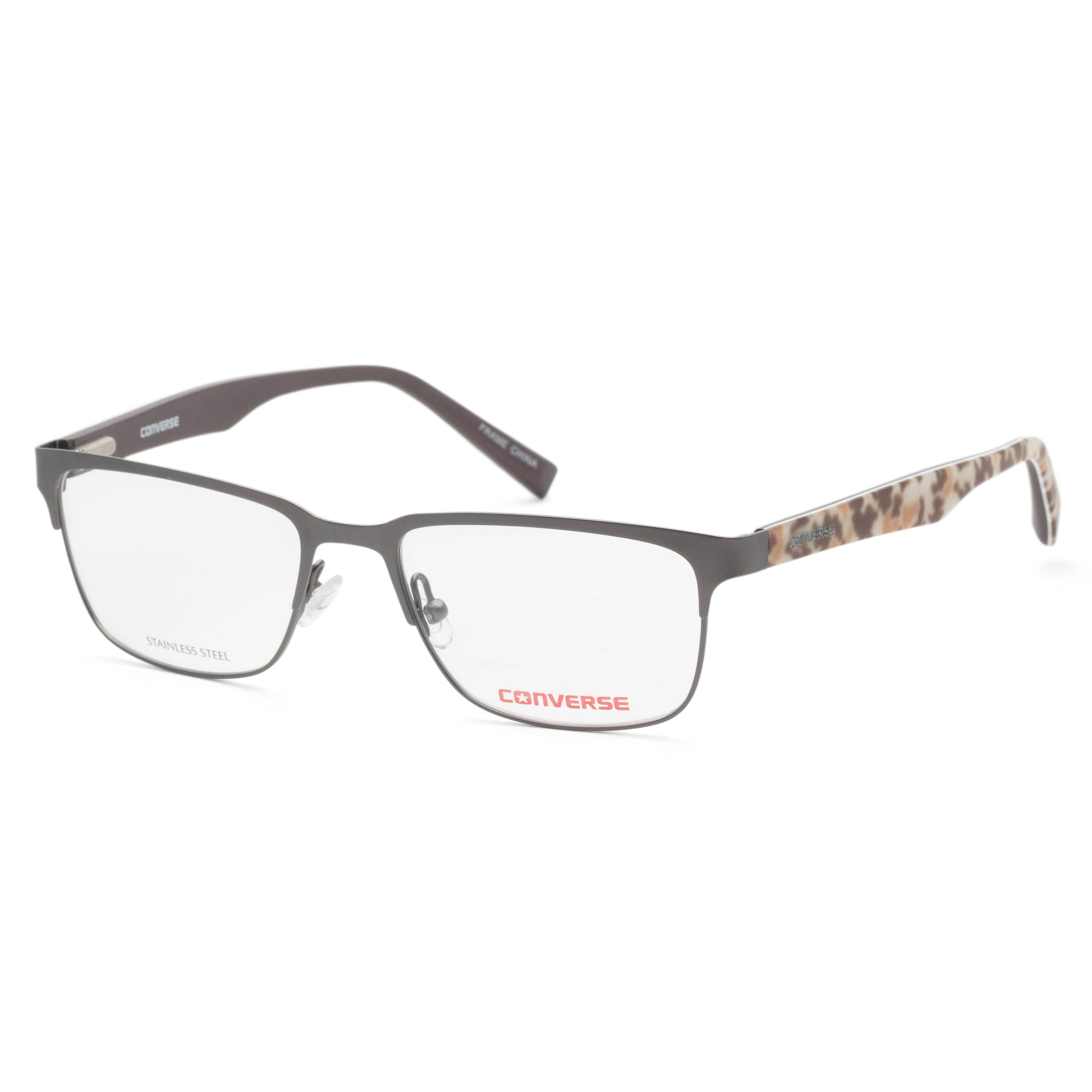 Converse Unisex 49mm Gunmetal Eyeglasses CON-S854-K104