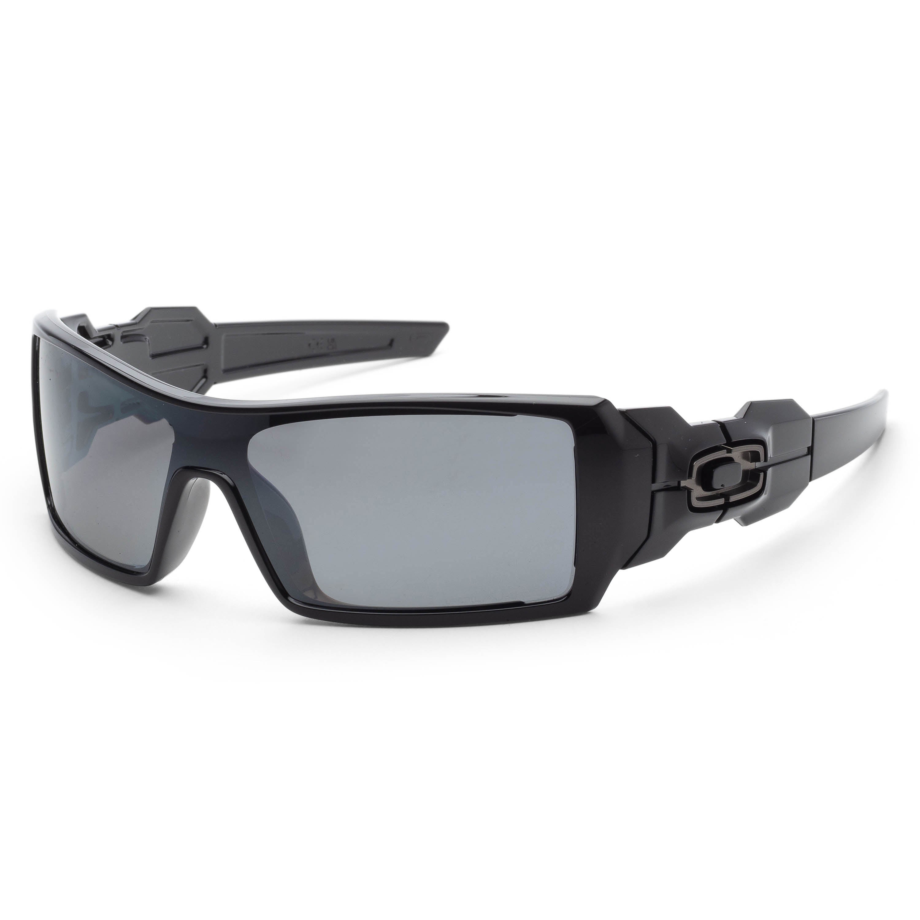 Oakley Men's Oil Rig 50mm Polished Black Polarized Sunglasses OO9081-26-203-28