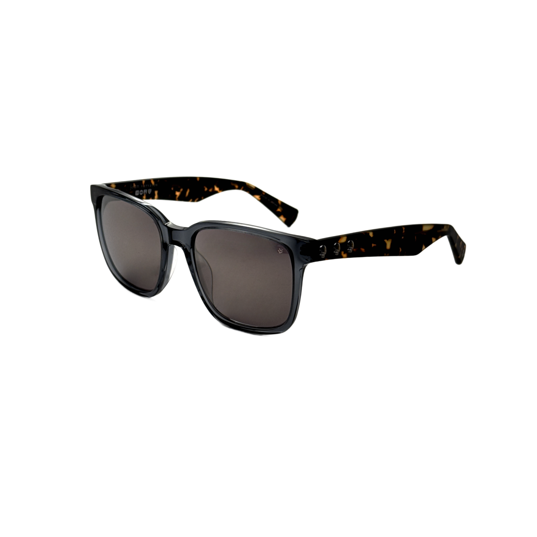 John Varvatos Men's 56mm Blue Havana Sunglasses SJV554-560BLE