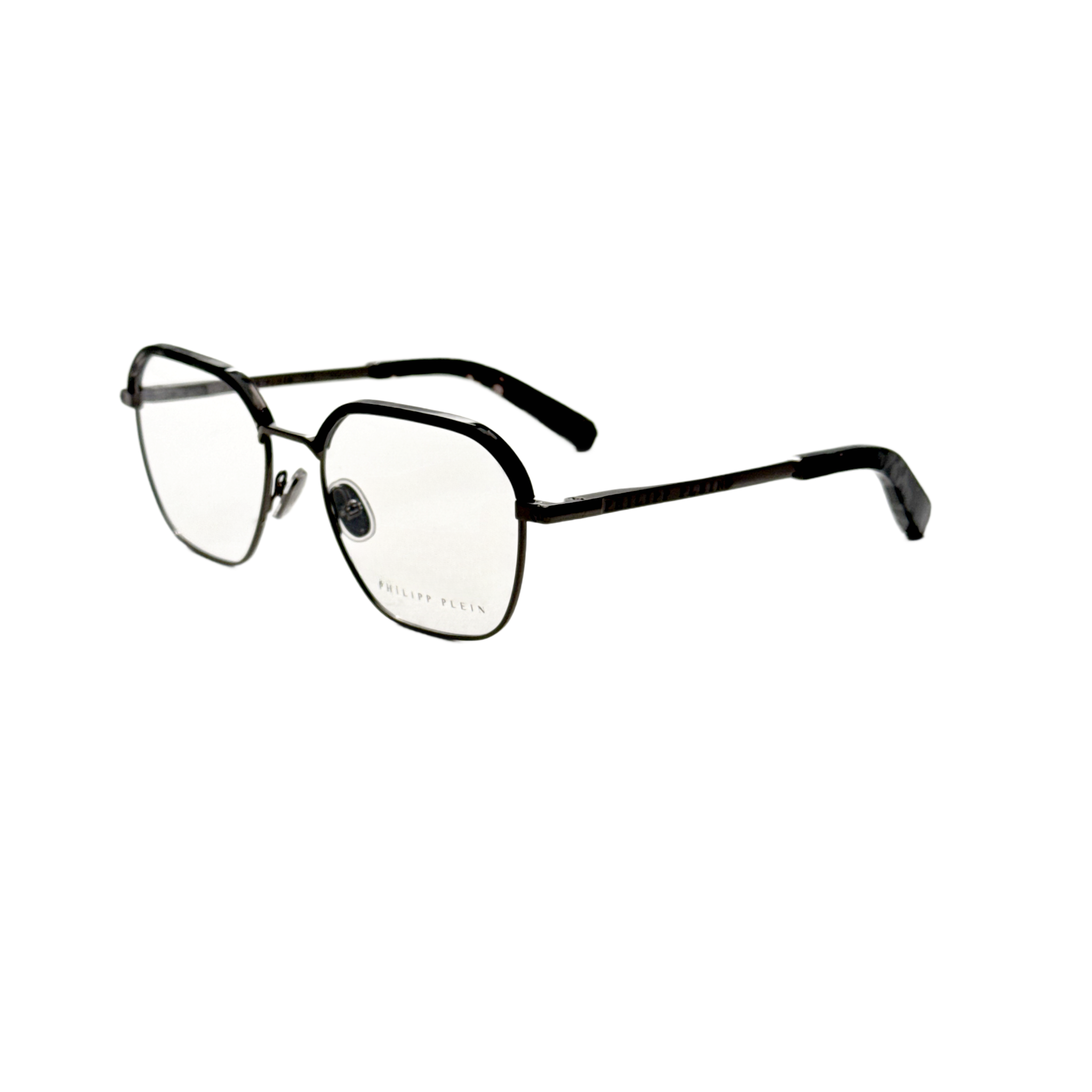 Philipp Plein Men's 52mm Grey Marble Eyeglasses VPP017M520568