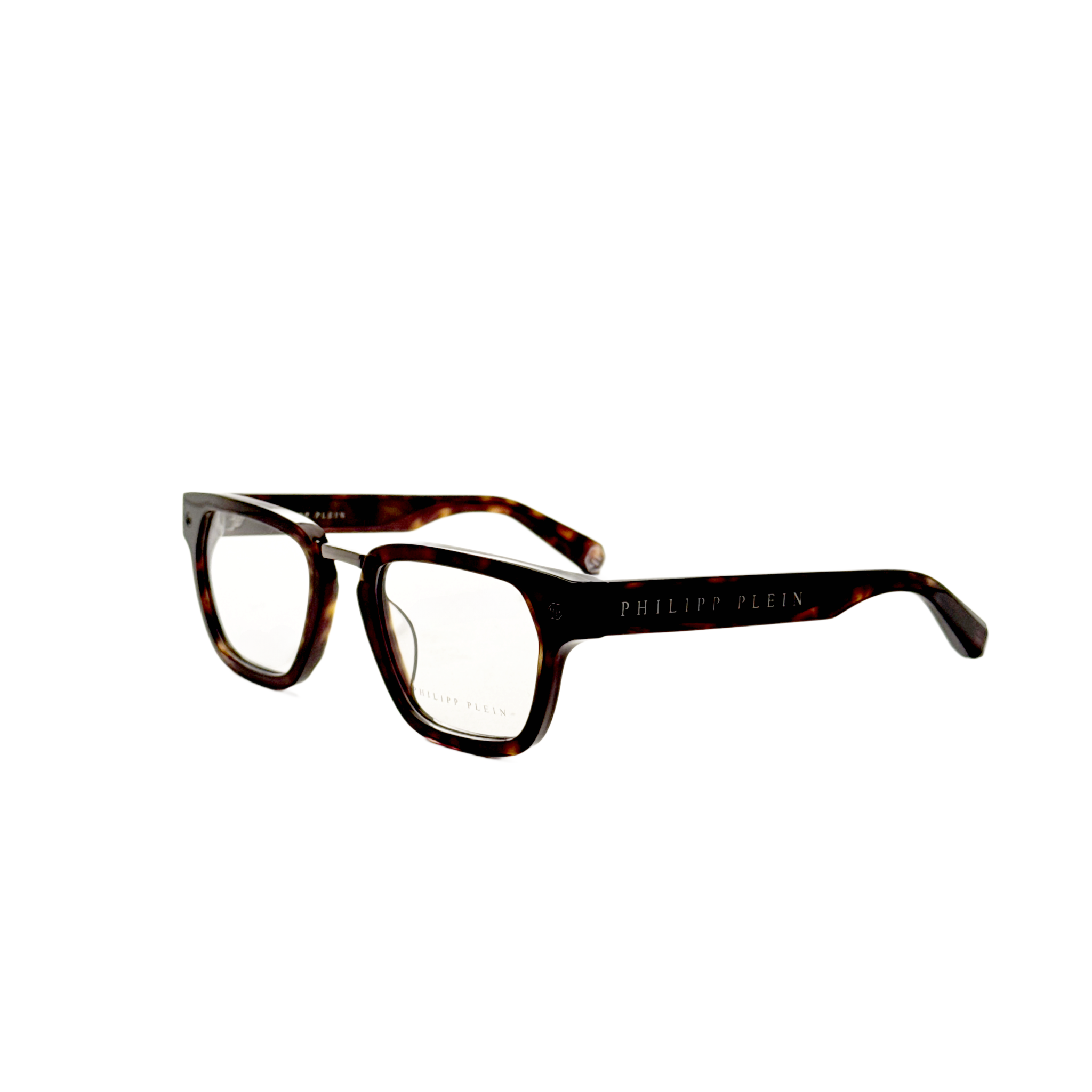 Philipp Plein Women's 51mm Shiny Dark Havana Eyeglasses VPP055W510722