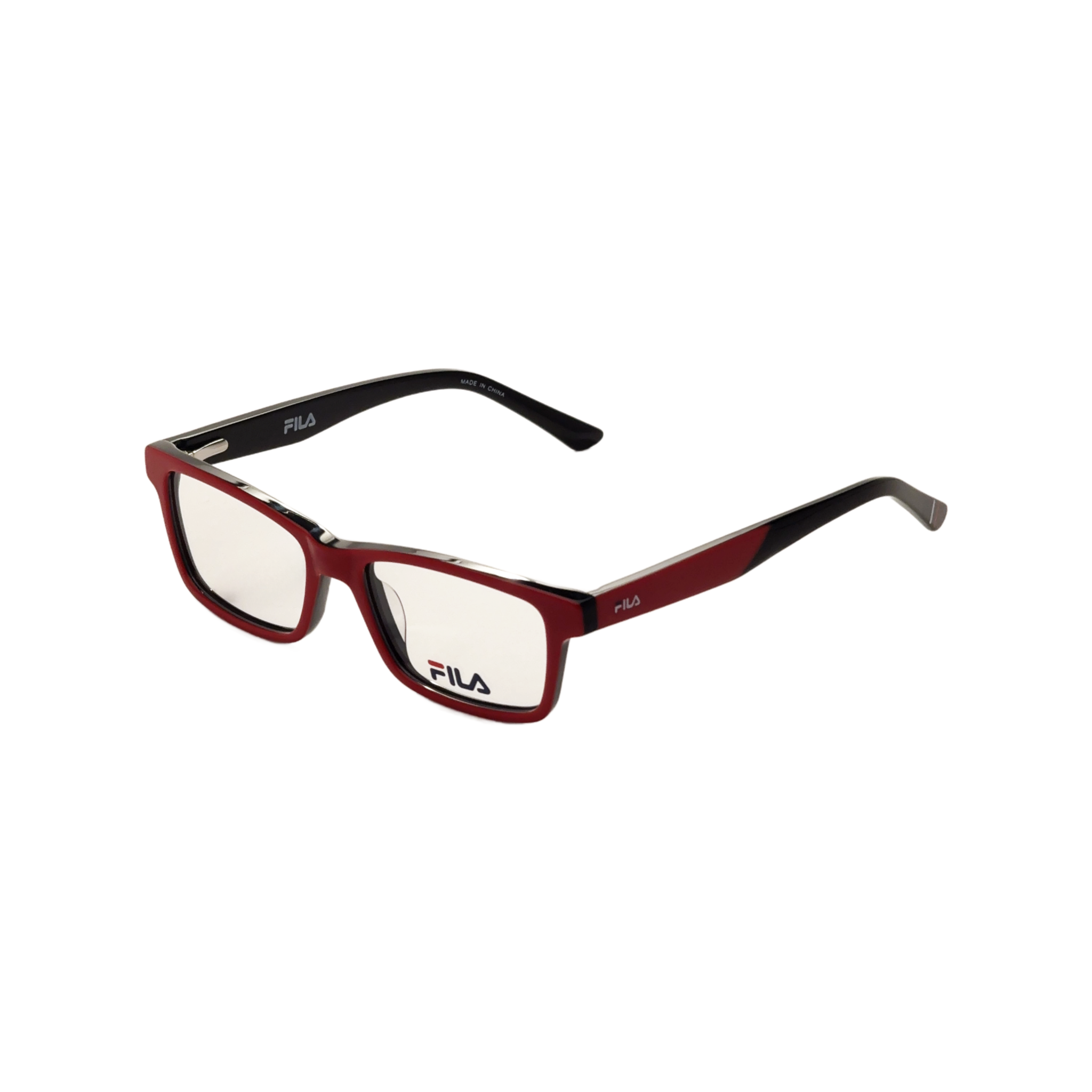 Fila Men's 48mm Red Black Eyeglasses VF9456-480RED
