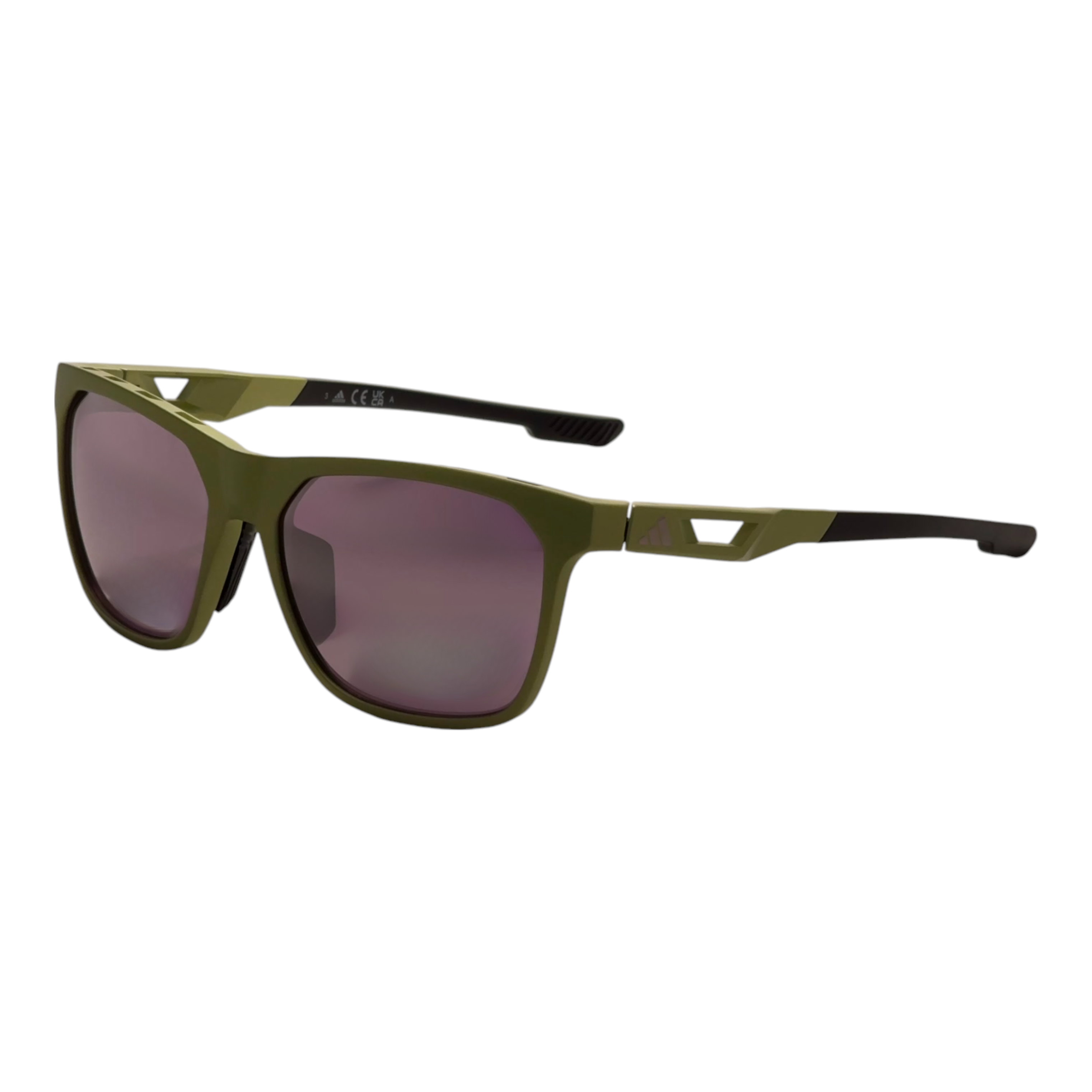 Adidas Unisex 55mm Matte Light Green Sunglasses SP0091-94Q-55