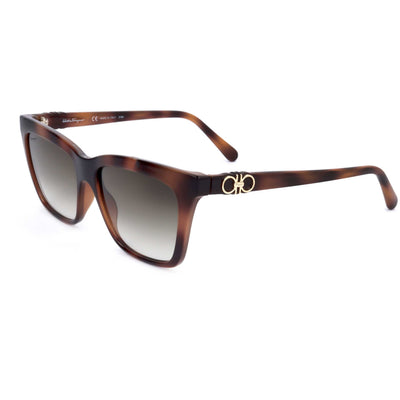 Ferragamo Women's 55mm Havana Sunglasses SF1027S-214