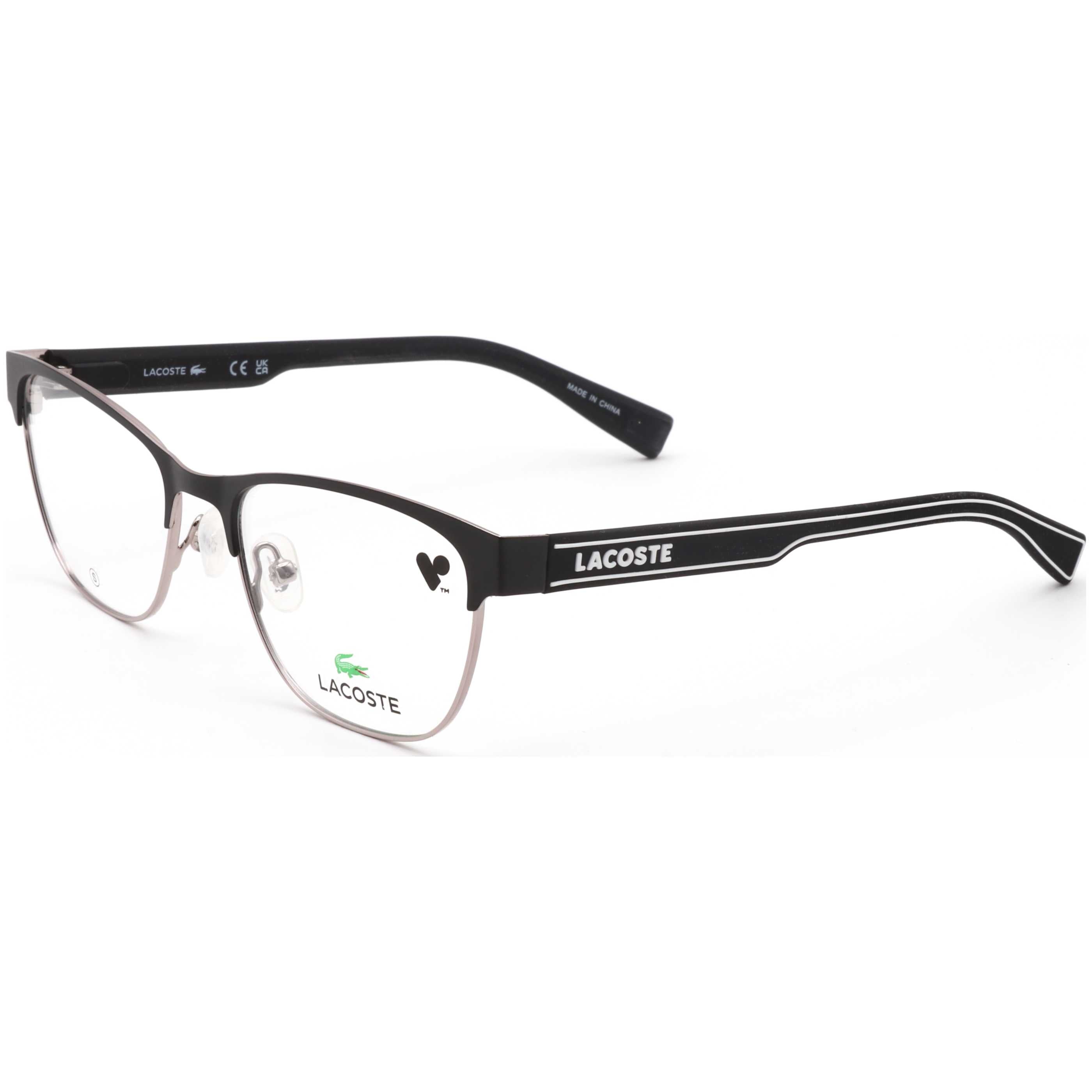 Lacoste Unisex 49mm Black Eyeglasses L3112-002-49