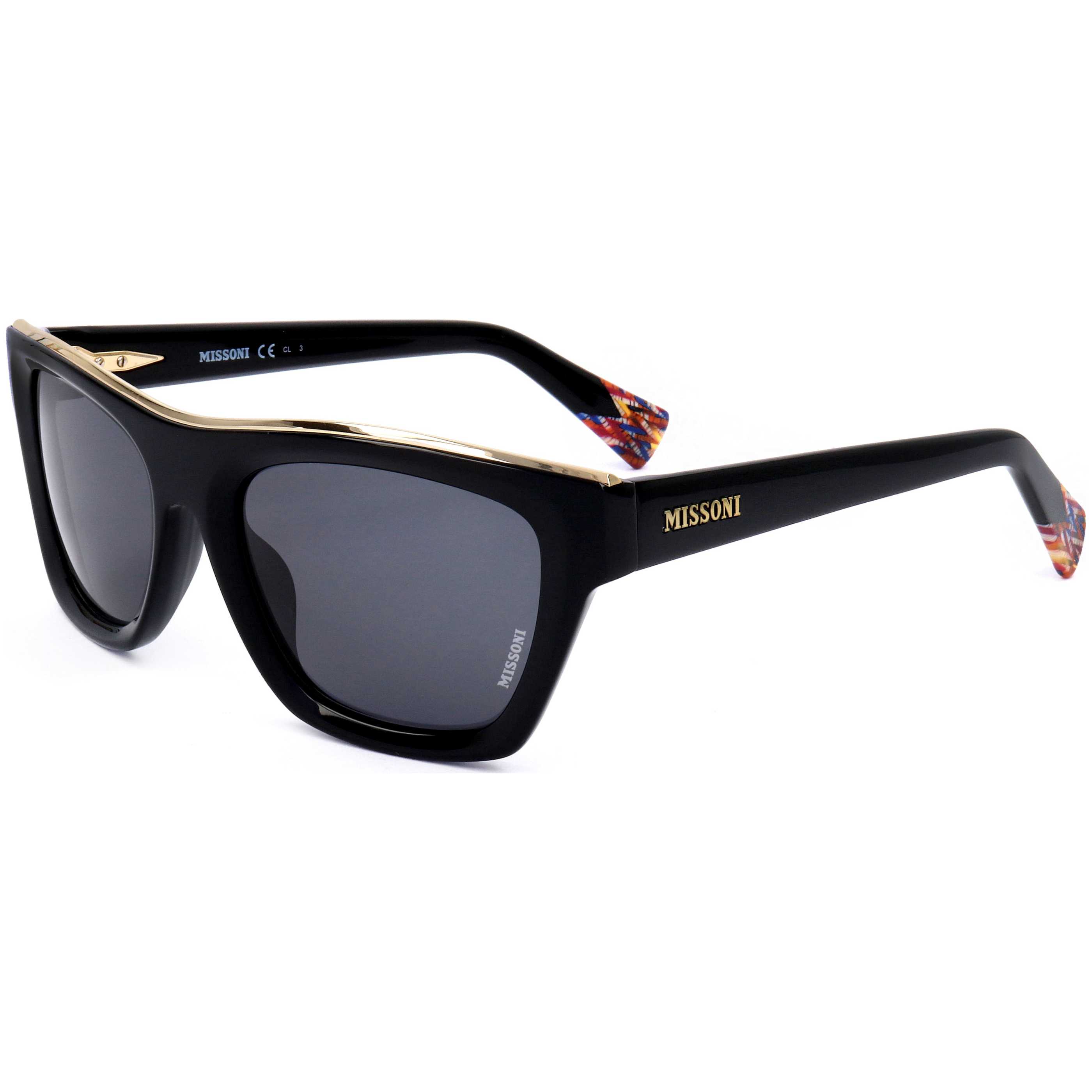Missoni Women's 53 mm Black Sunglasses MIS0067-S-807-53
