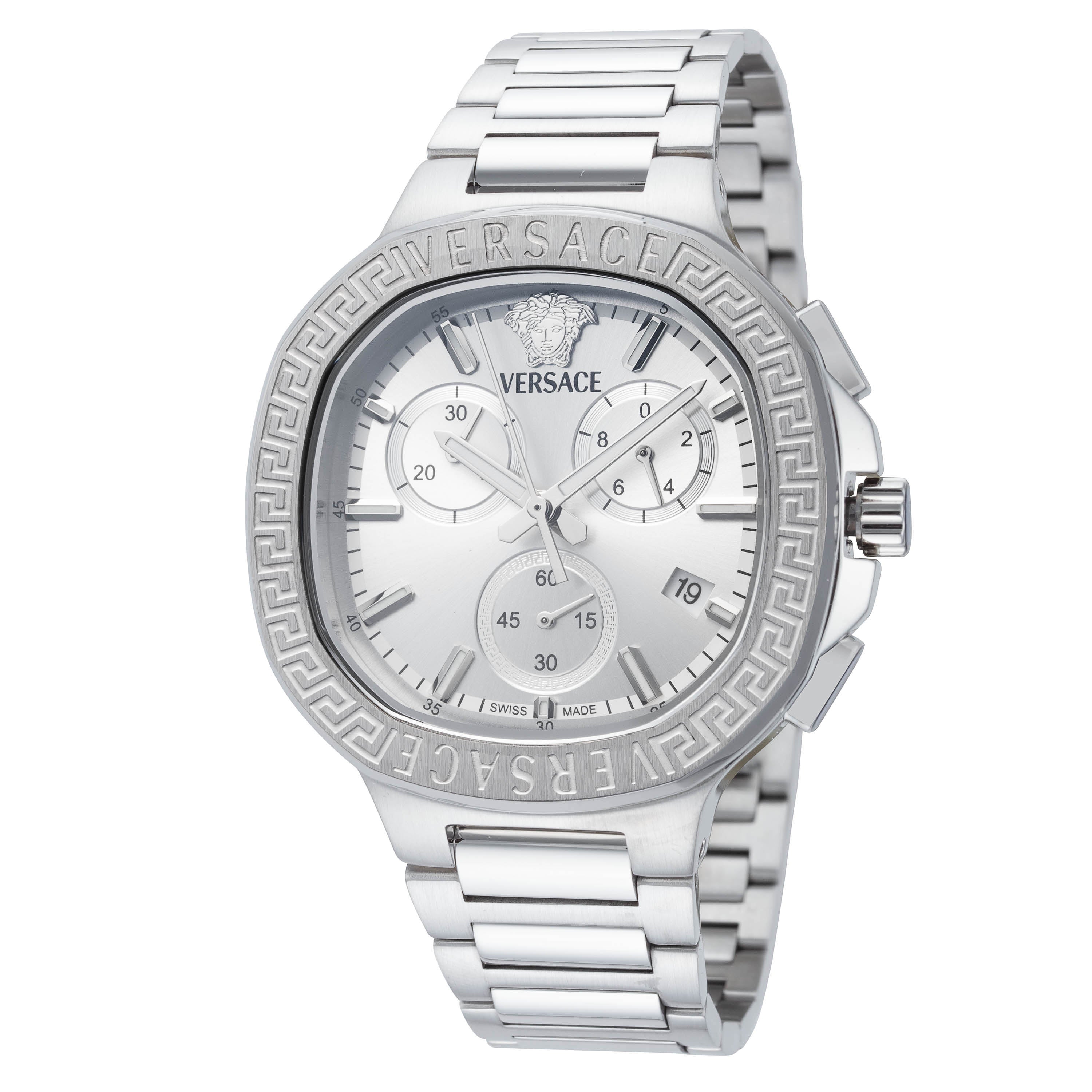 Versace Unisex V-Chrono 40mm Quartz Chronograph Watch VEVCA0424