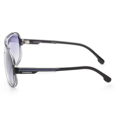 Carrera Men's 63 mm Black Blue Sunglasses CA1058-S-D51-08