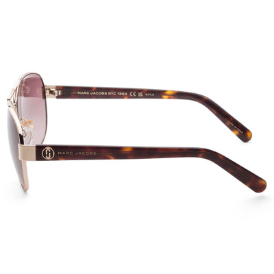 Marc Jacobs Women's 60mm Gold Havana Sunglasses MARC699S-006J-HA