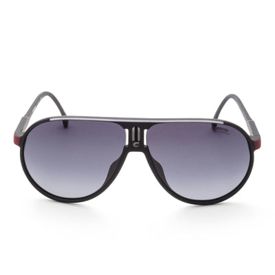 Carrera Unisex Champion 62mm Black Red Sunglasses CHAMPION-N-OIT-9O