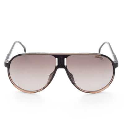 Carrera Unisex 62mm Black Shaded Brown Sunglasses CHAMPION65-N-DCC-HA