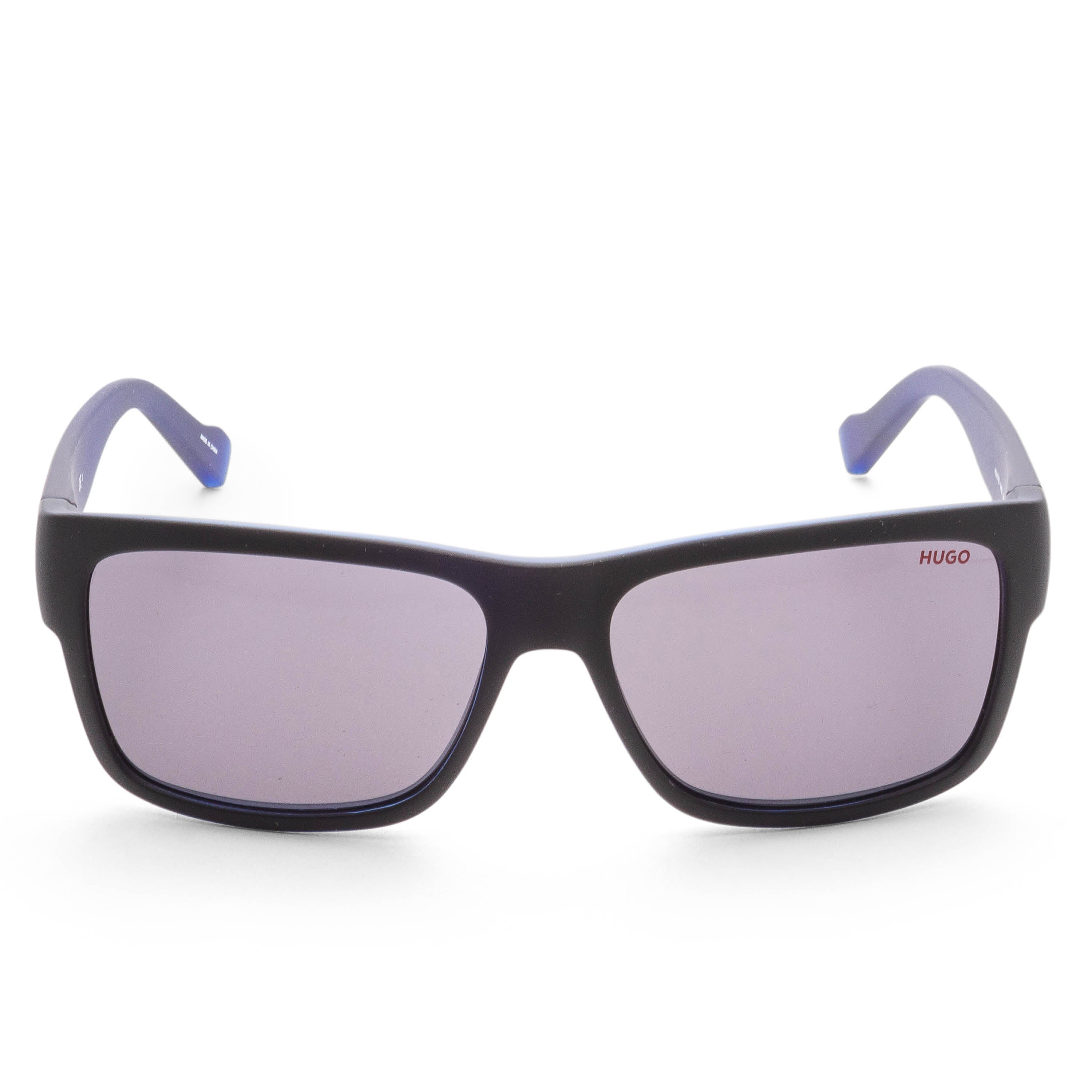 Hugo Boss Men's 58mm Matte Black Blue Sunglasses HG0176-S-0VK-IR
