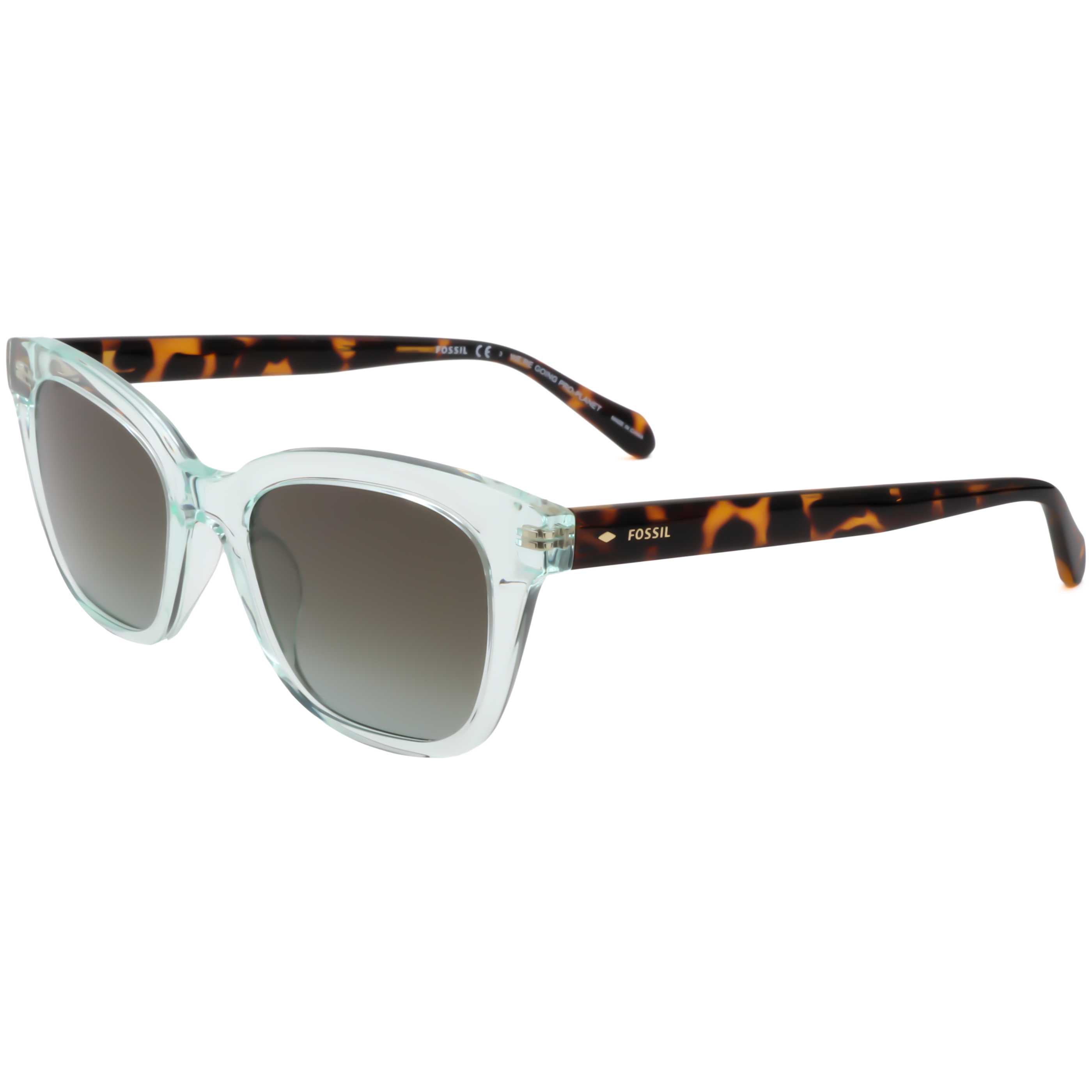 Fossil Women's 51mm Cry Grn Sunglasses FOS2126-G-S-0OX-51