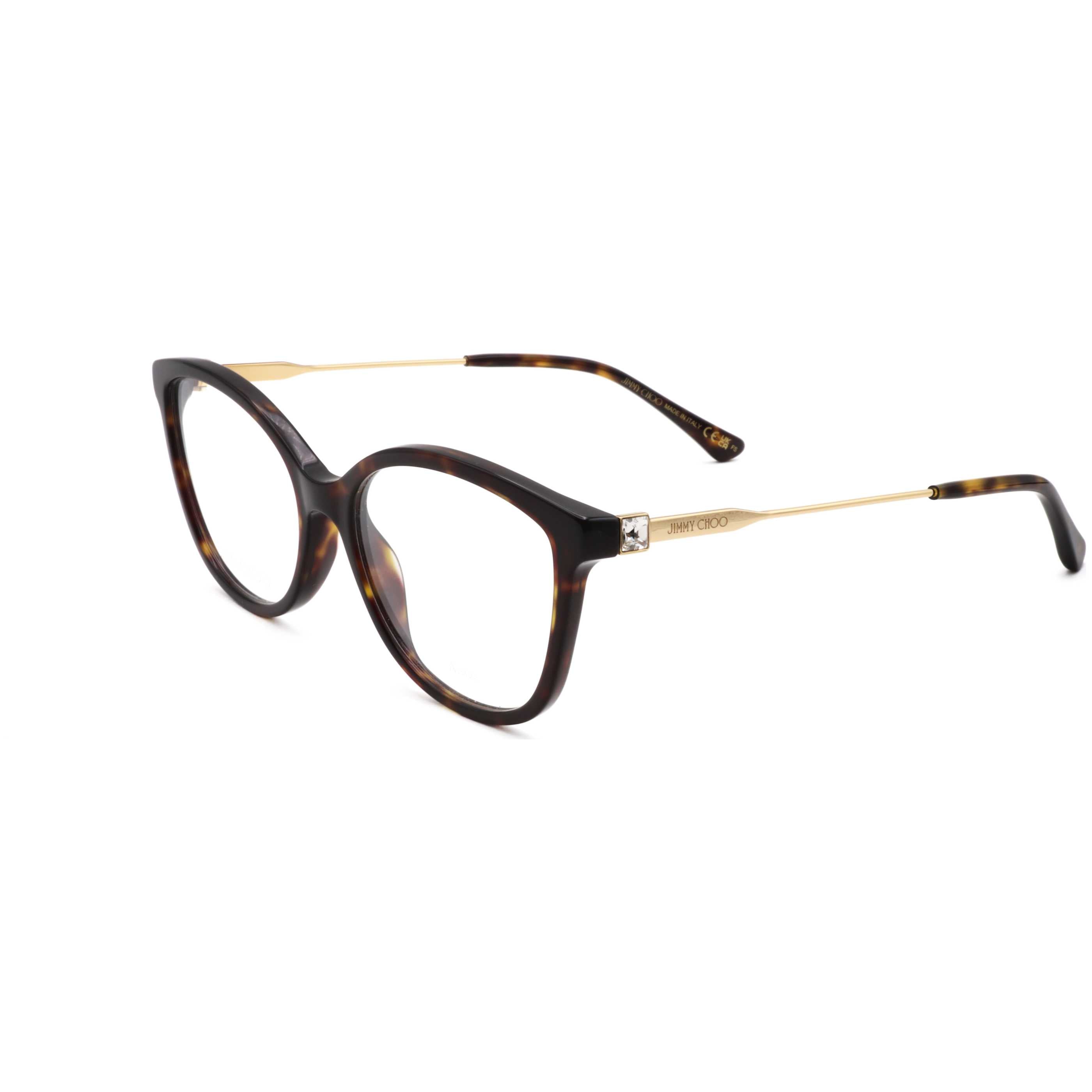 Jimmy Choo Women's 53mm Havana Eyeglasses JC373-086-53