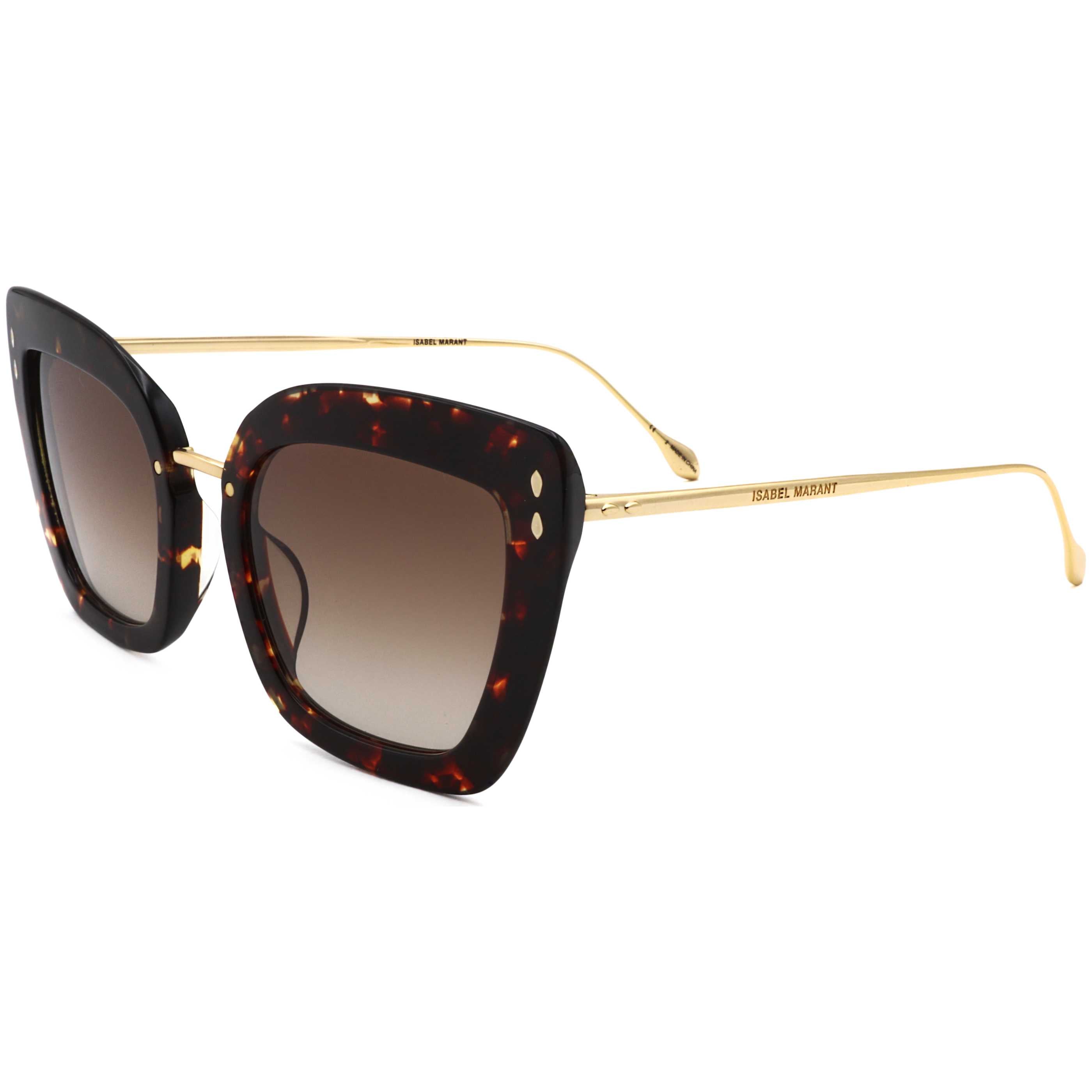 Isabel Marant Women's 53mm Havana Gold Sunglasses IM0083-G-S-2IK-53