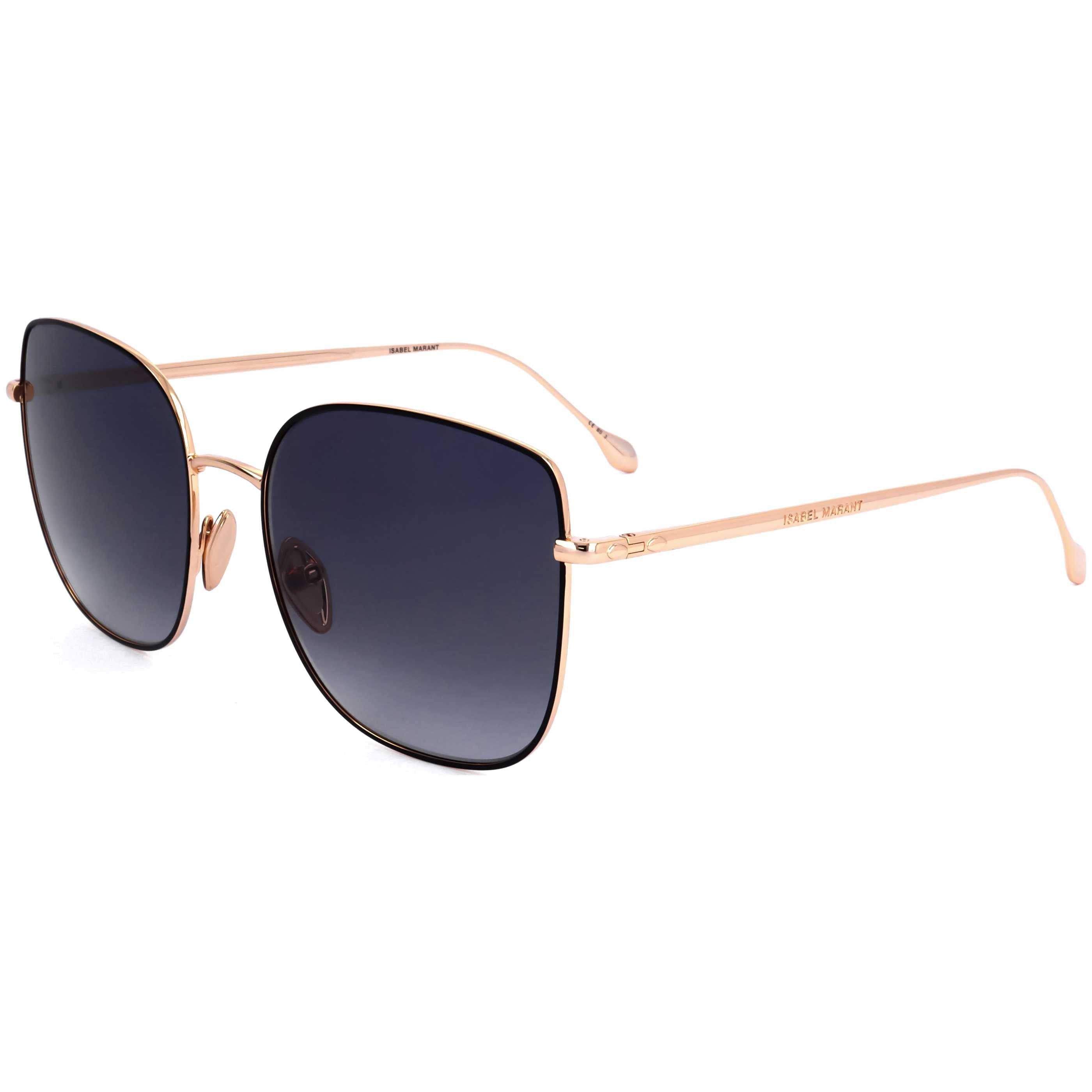 Isabel Marant Women's 58mm Black Gold Sunglasses IM0014-S-2M2-58
