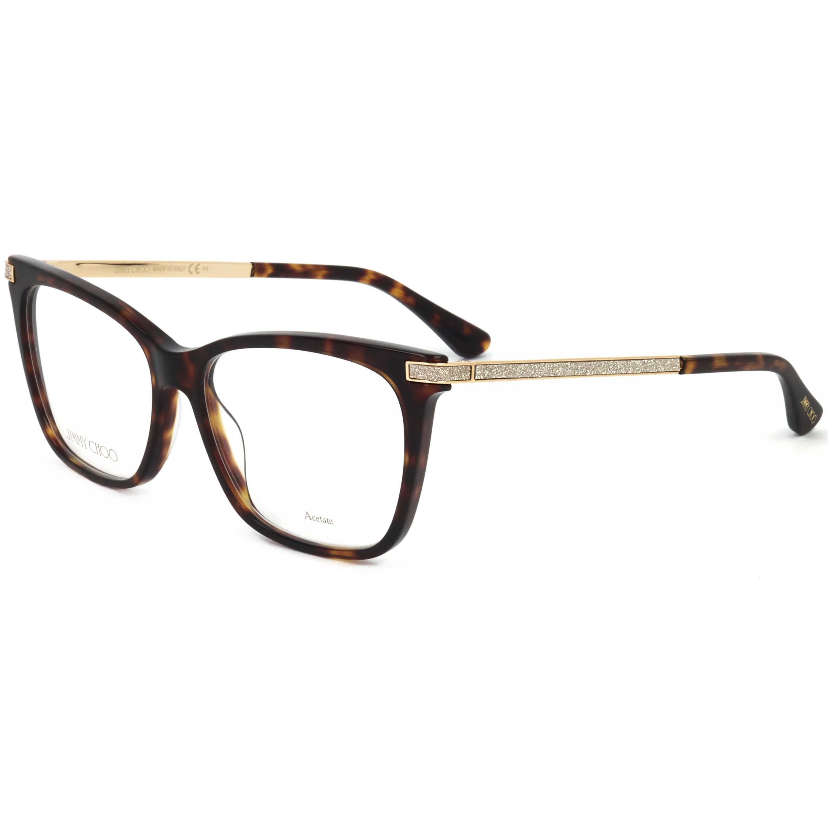 Jimmy Choo Women's 53mm Havana Eyeglasses JC353-086-53