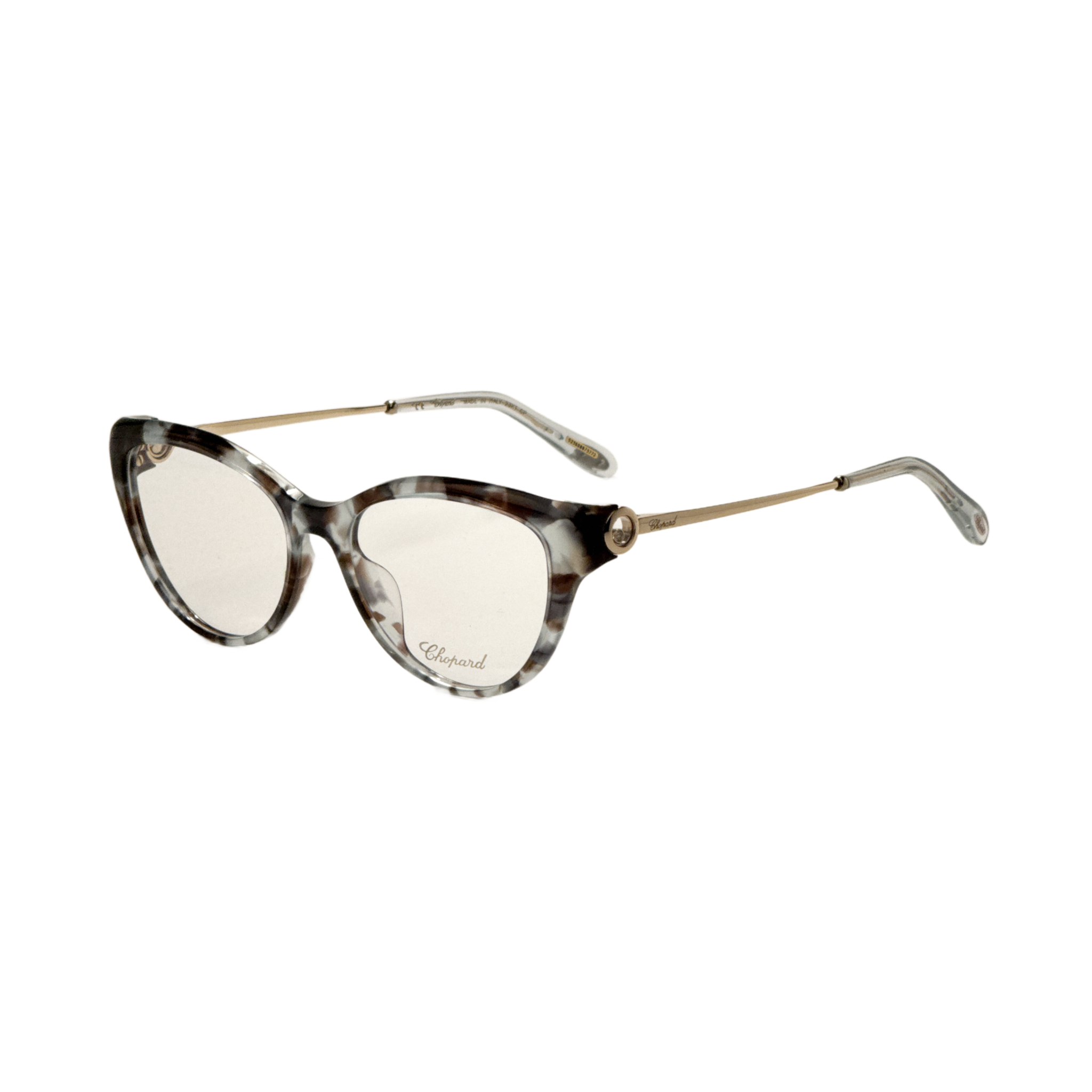 Chopard Women's 53mm White Tortoise Eyeglasses VCH323S5306WS