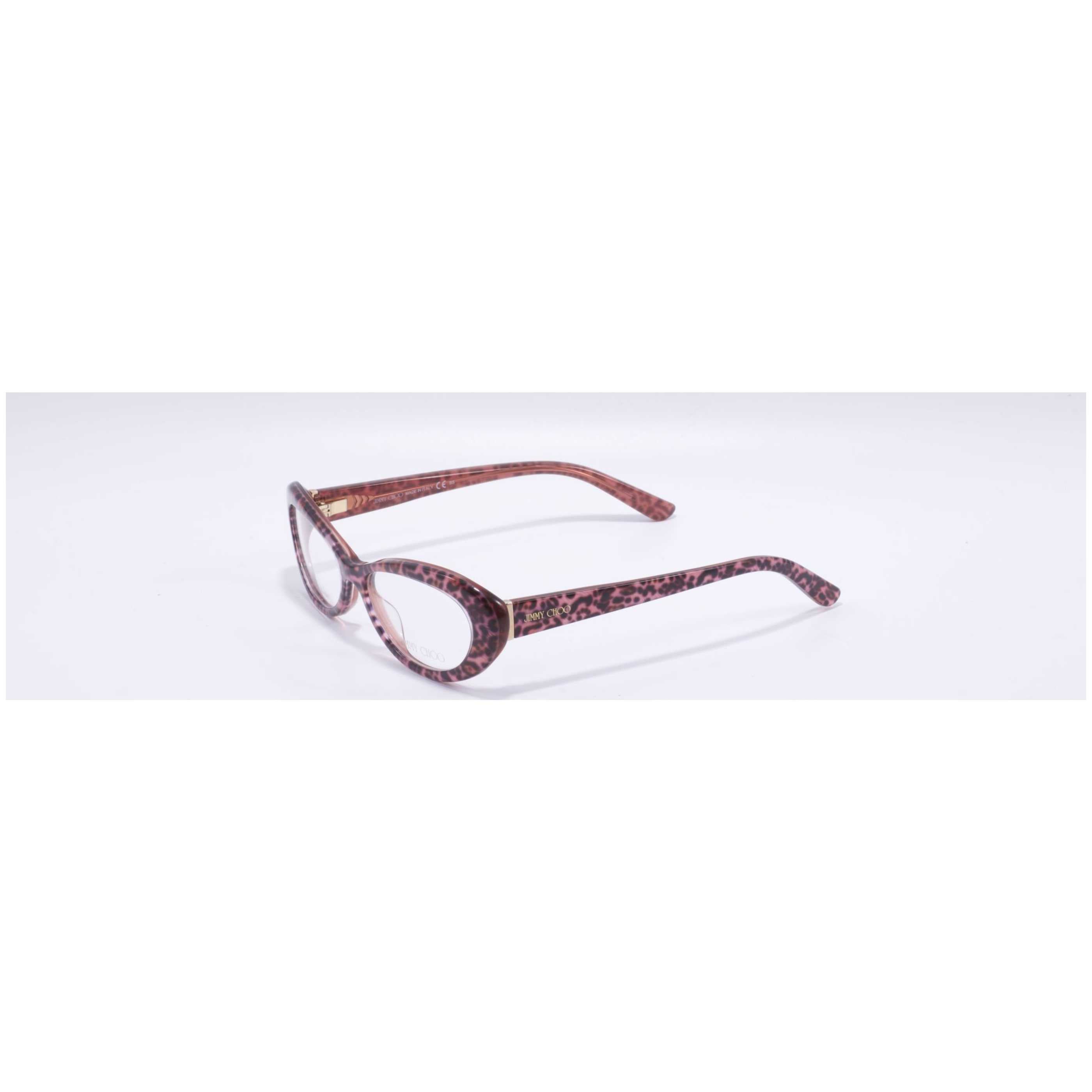 Jimmy Choo Women's 51mm Animalier Pink Eyeglasses JC68-S91-51