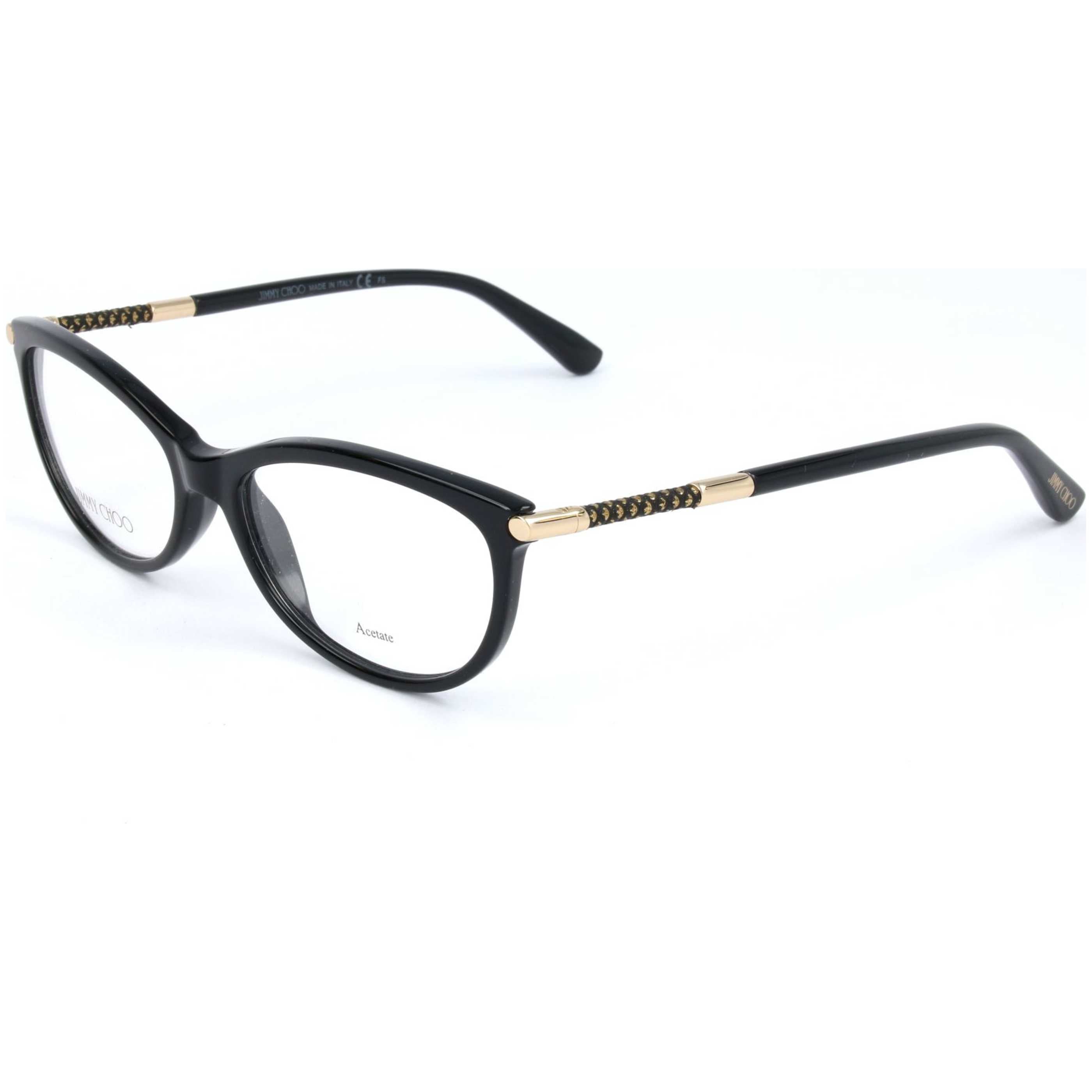 Jimmy Choo Women's 53mm Black Eyeglasses JC154-29A-53