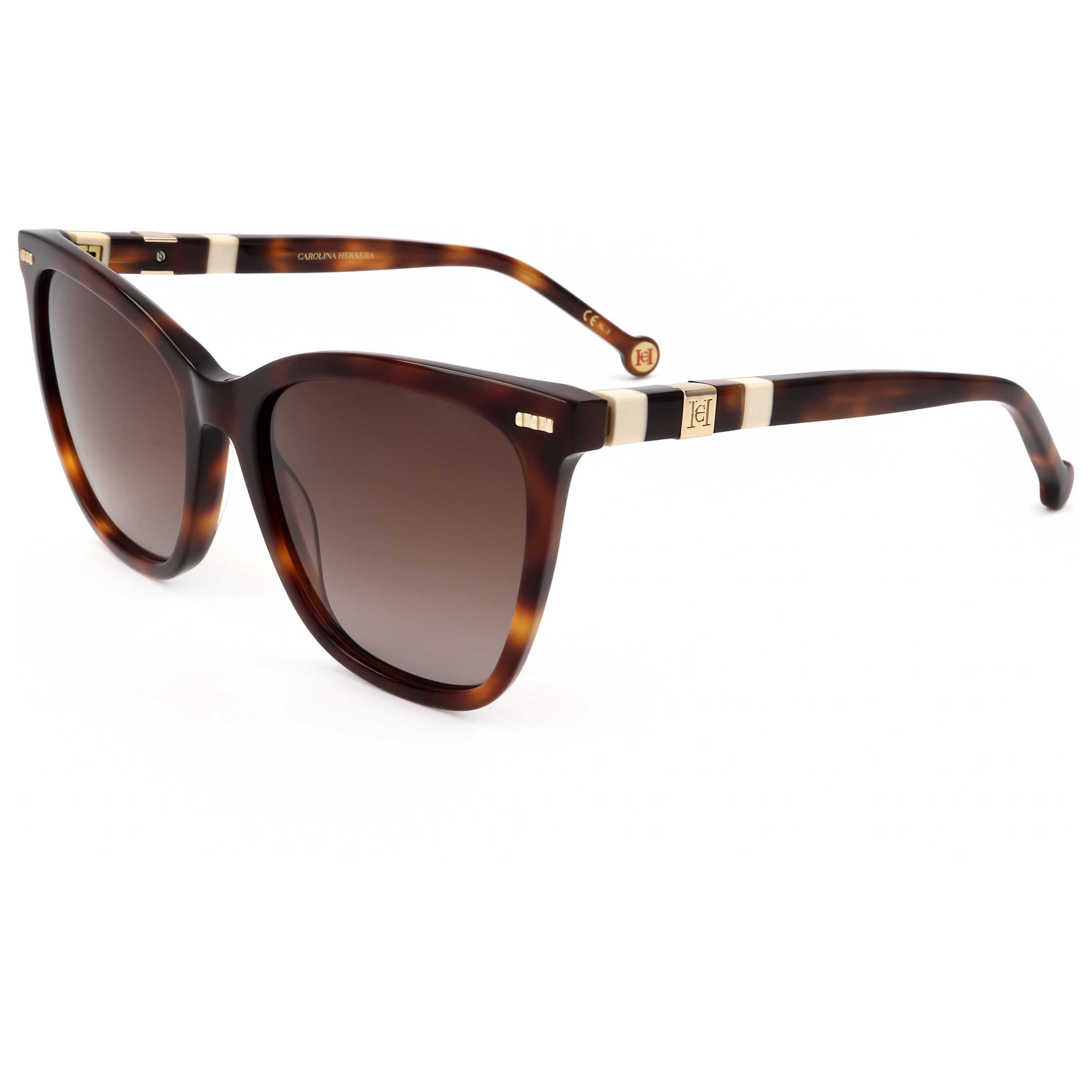 Carolina Herrera Women's 55mm Havana Ivory Sunglasses CH0044-S-C1H-55
