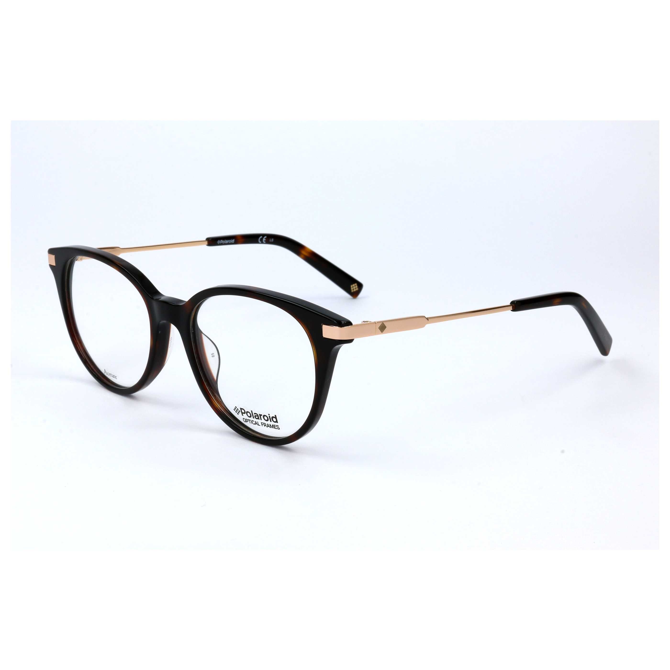 Polaroid Woman 49mm Havana Eyeglasses PLDD352-086-49