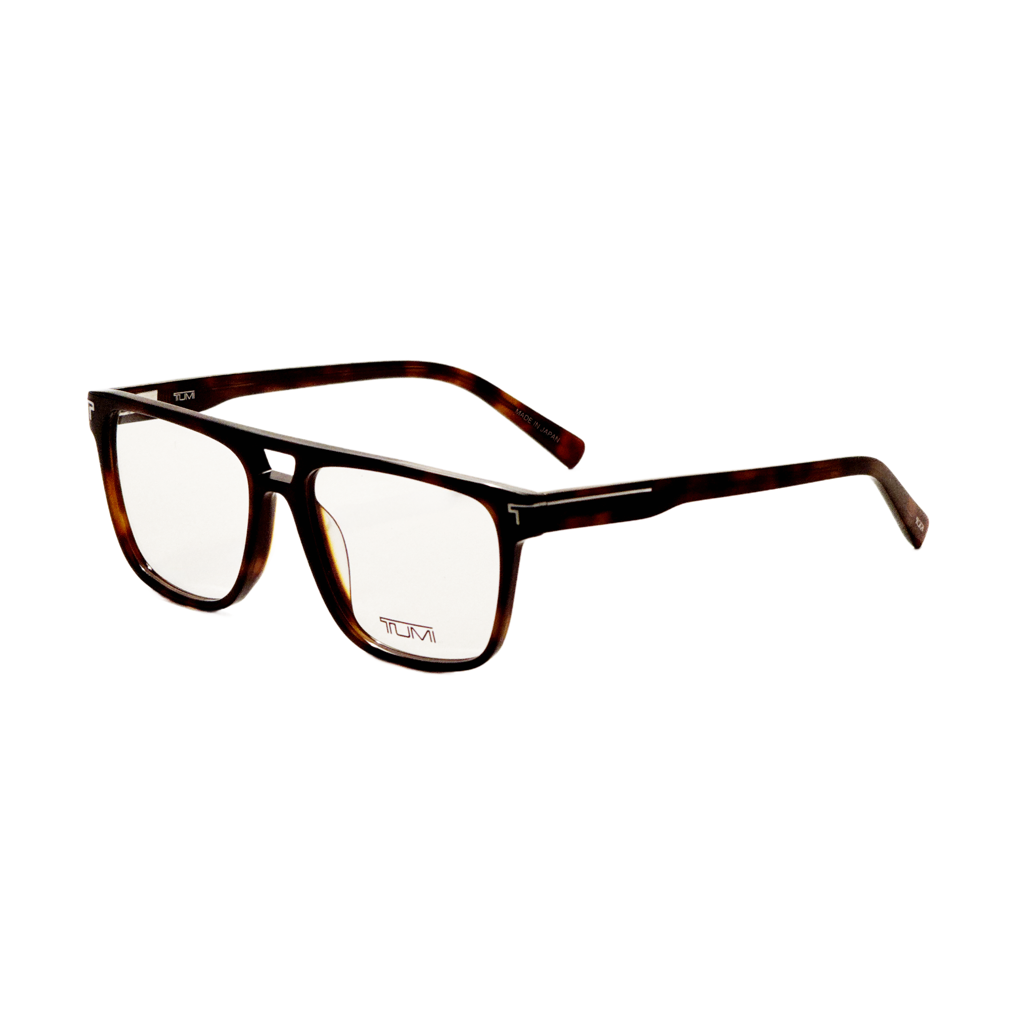Tumi Men's 55 mm Black Red Eyeglasses VTU515-550722
